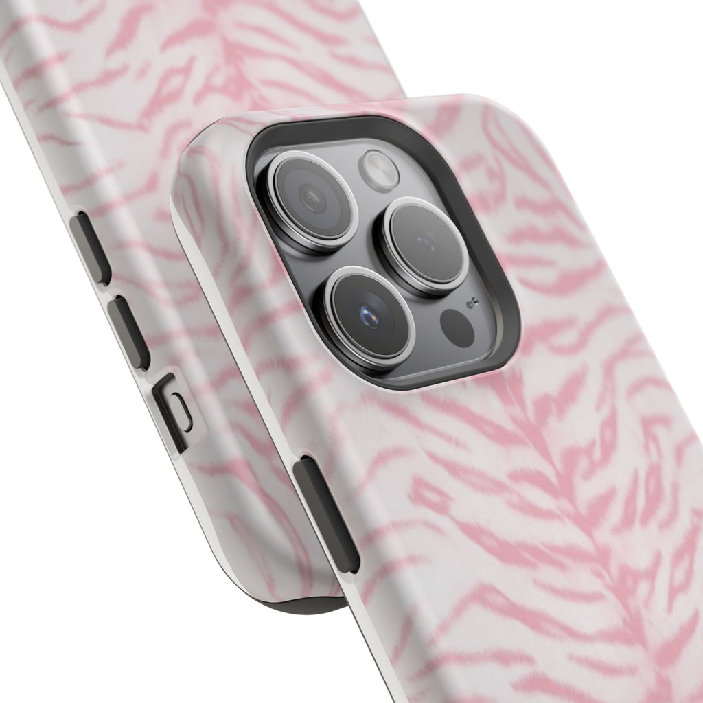 MagSafe Pink Zebra Print Iphone Case