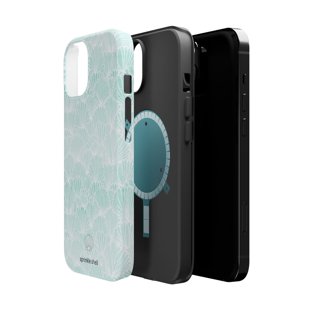 MagSafe Teal Shell Iphone case