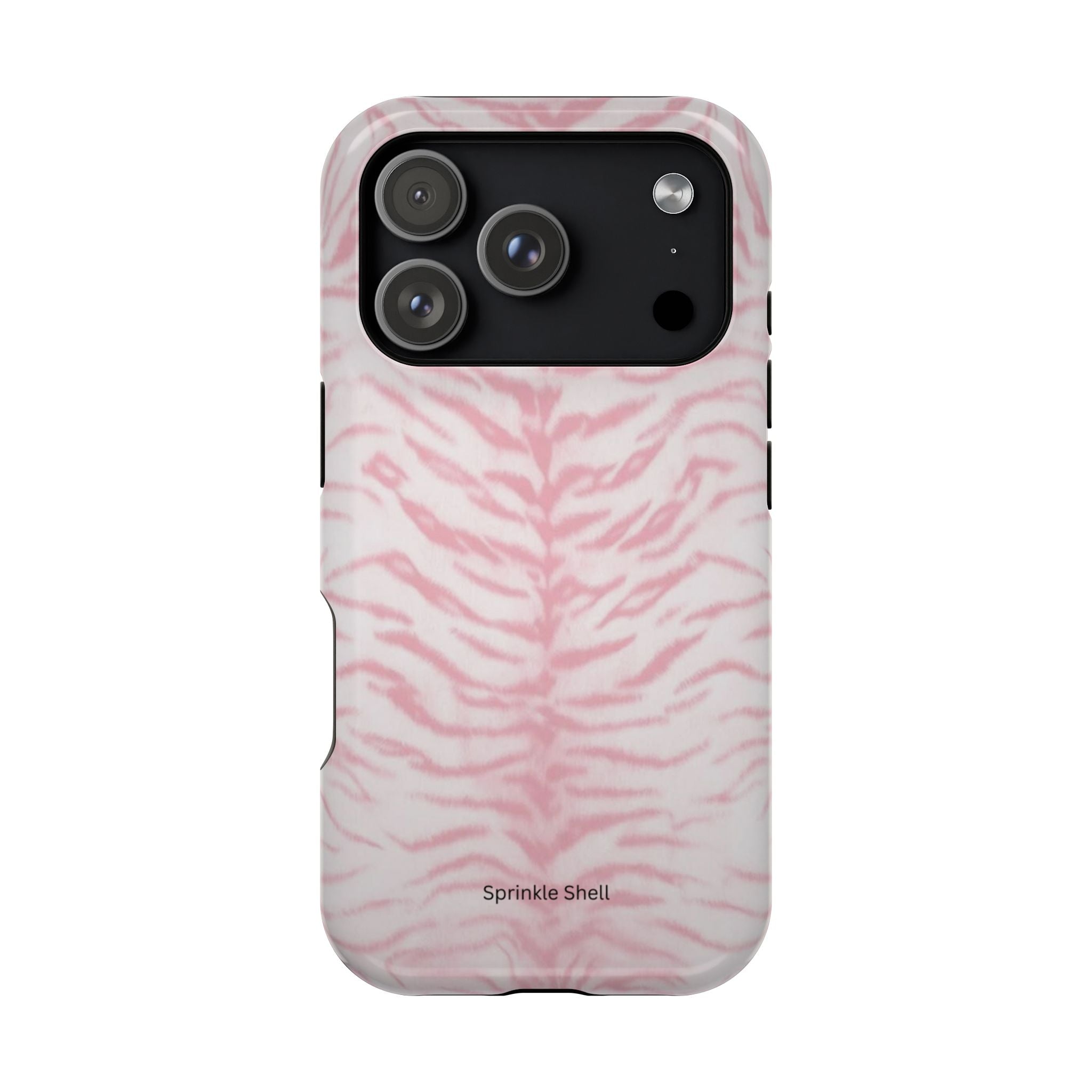 MagSafe Pink Zebra Print Iphone Case