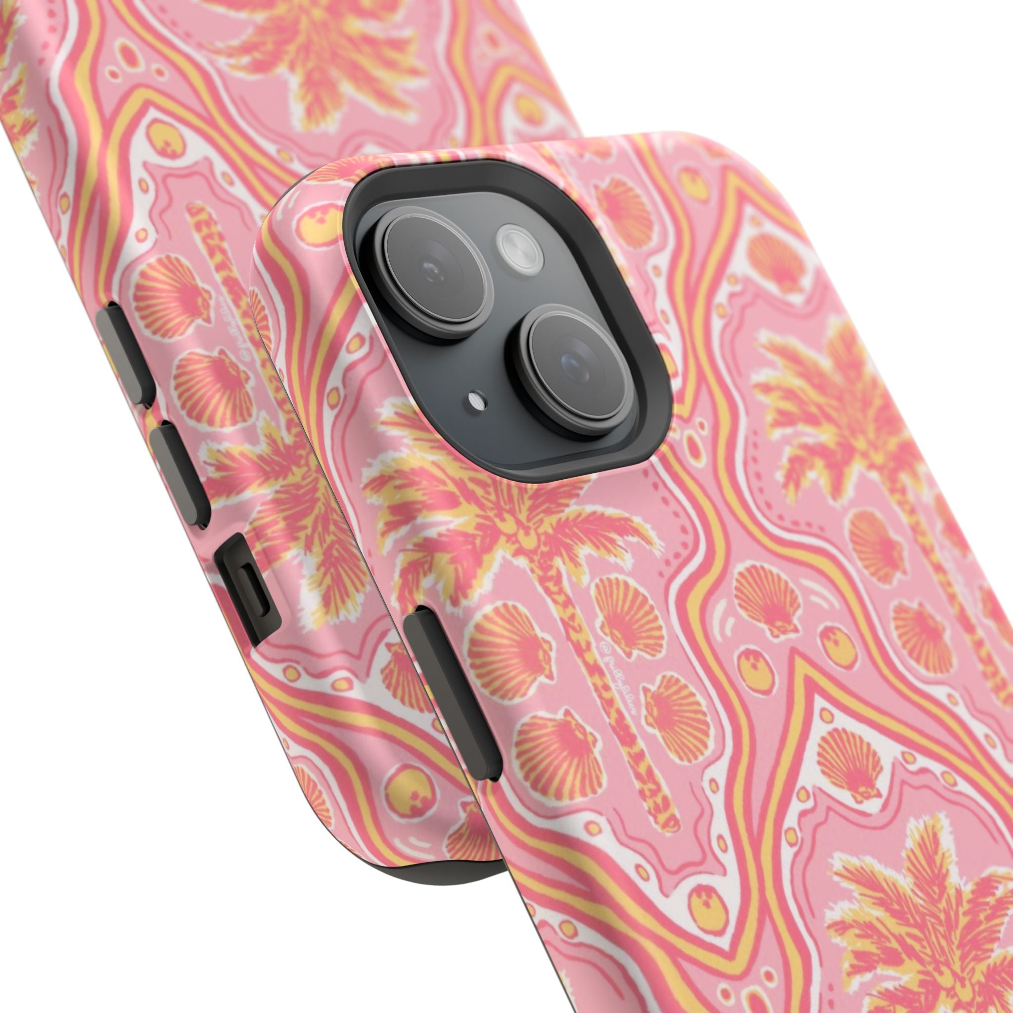 MagSafe pink pink summer palm tree case