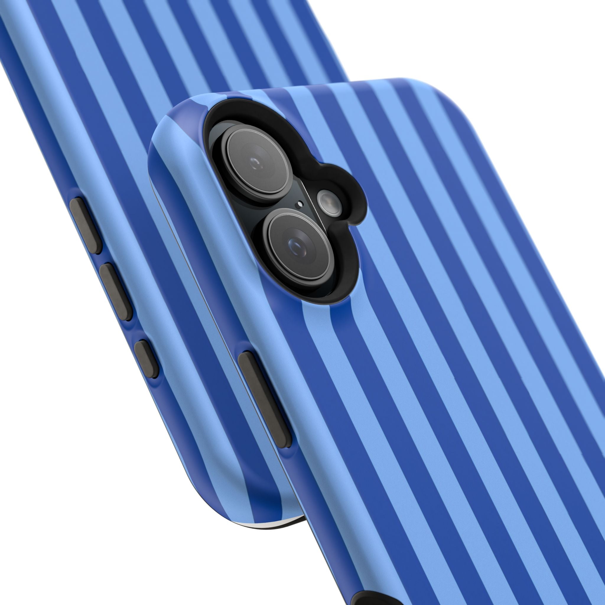 MagSafe blue striped case