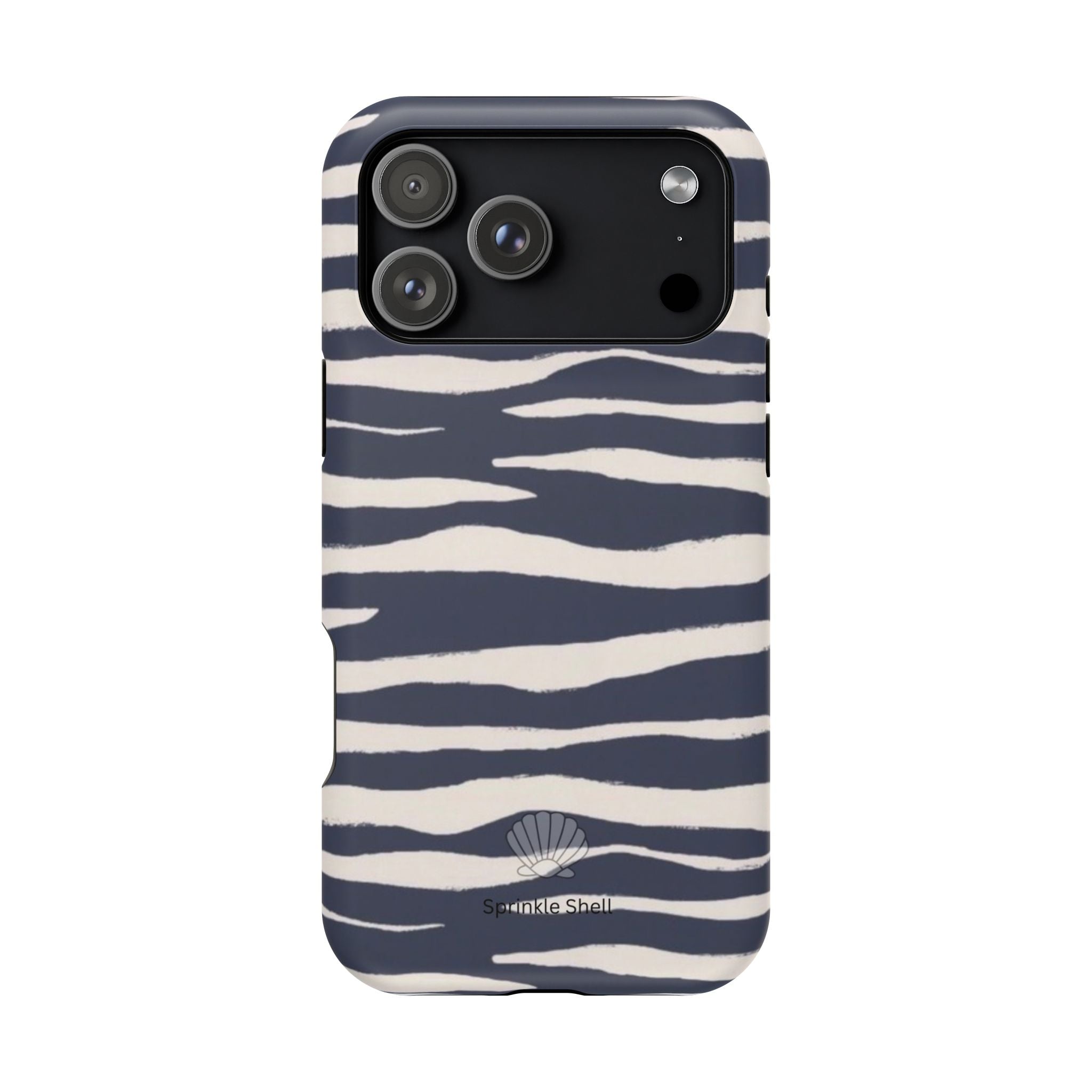 MagSafe Blue zebra print case