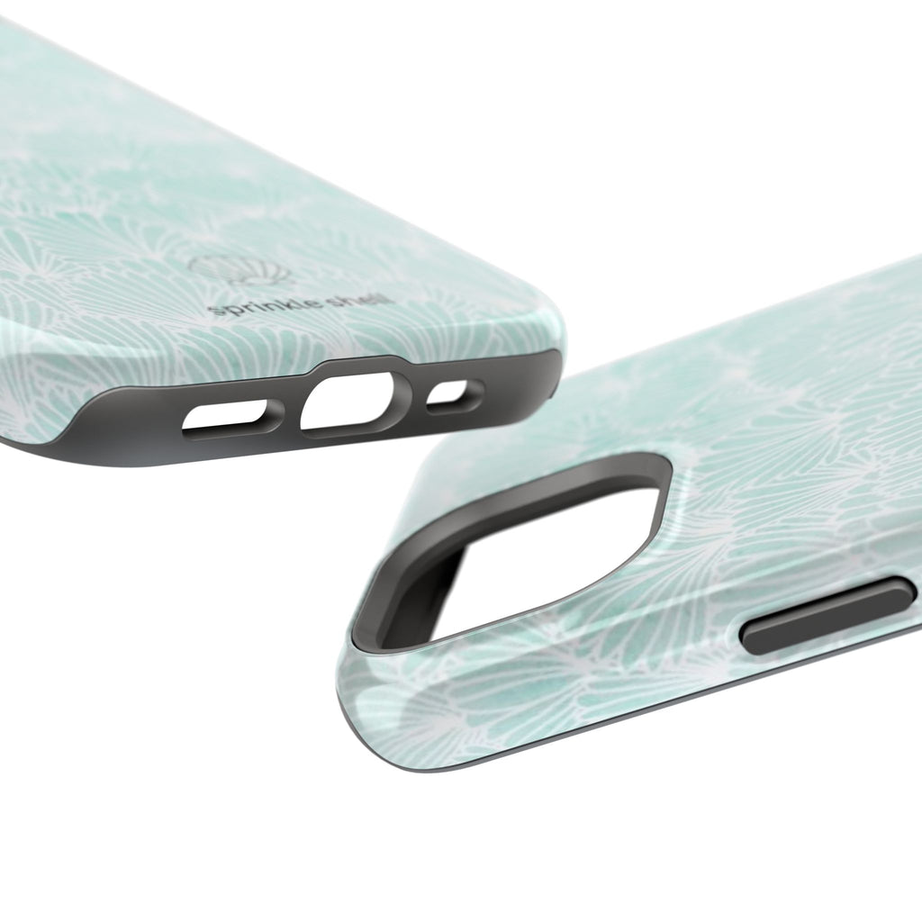 MagSafe Teal Shell Iphone case