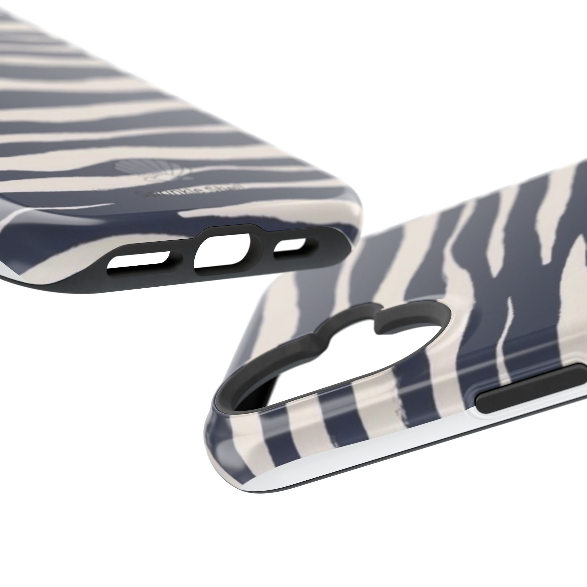 MagSafe Blue zebra print case