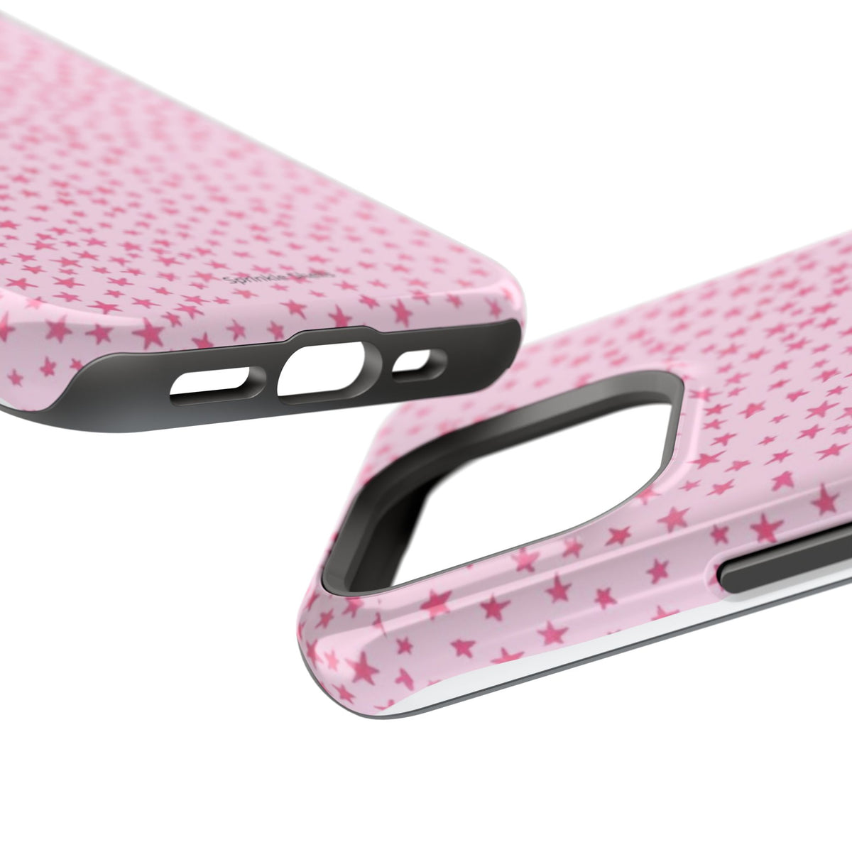 MagSafe mini pink stars case