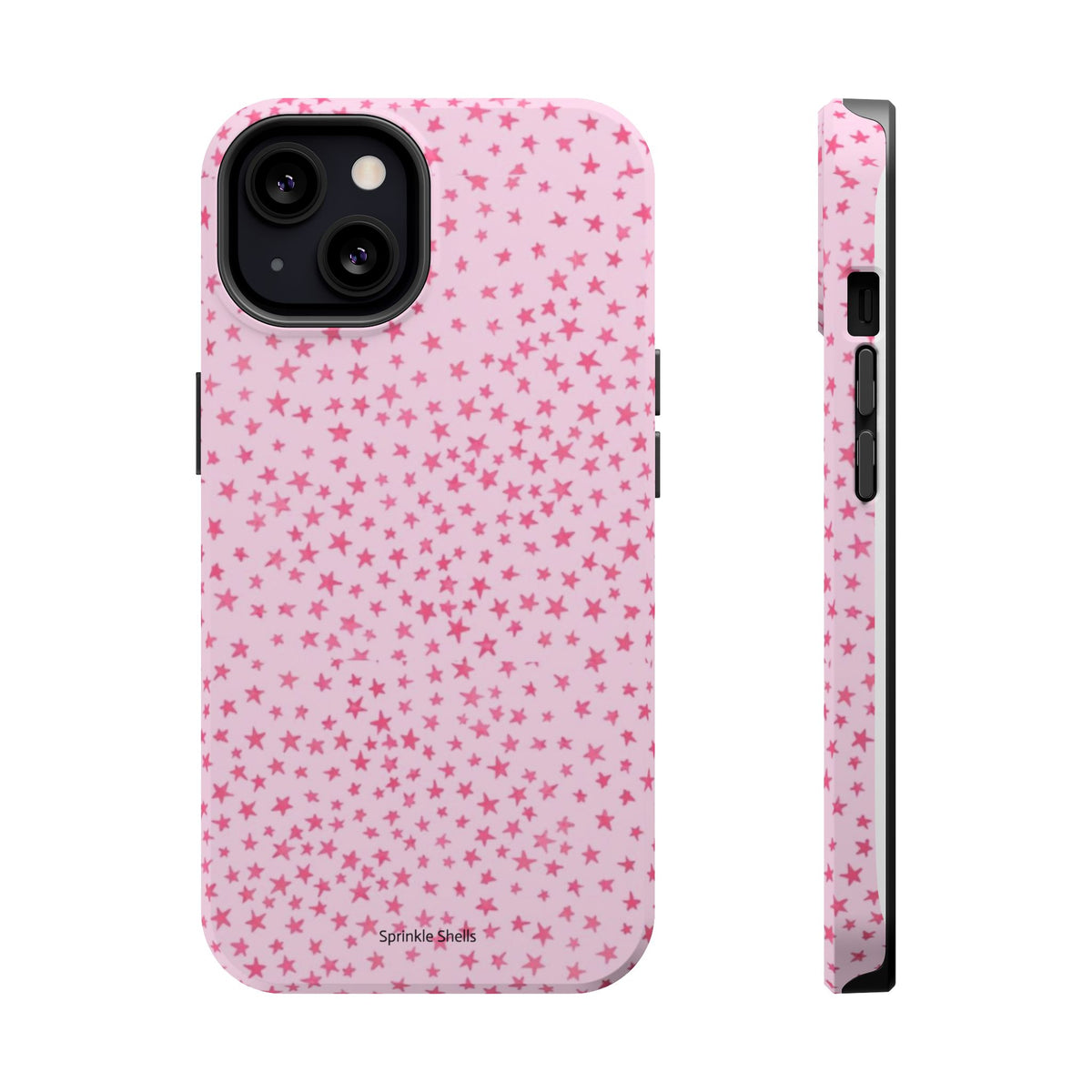 MagSafe mini pink stars case