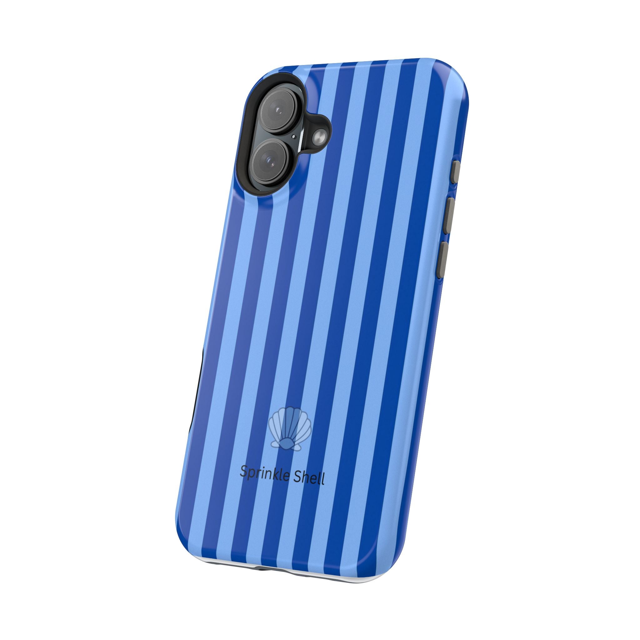 MagSafe blue striped case