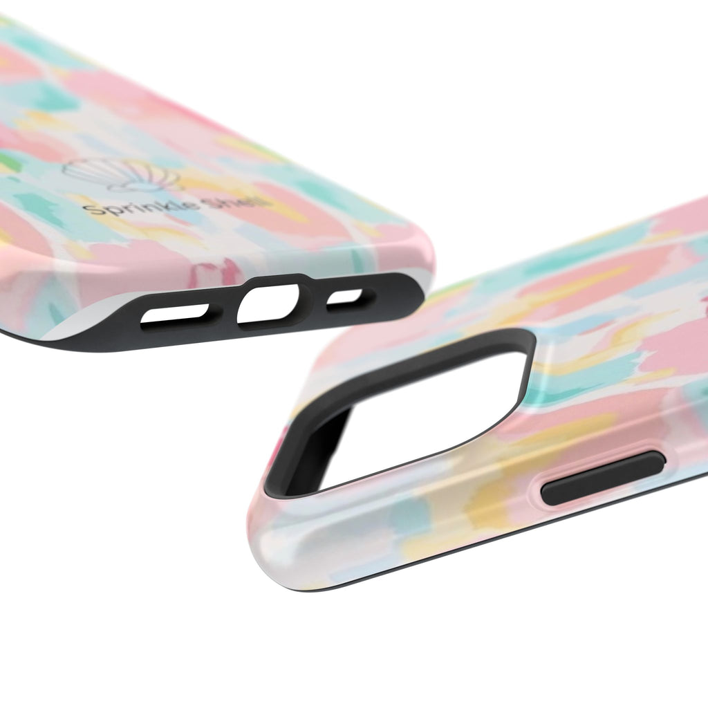 MagSafe cute colorful paint case