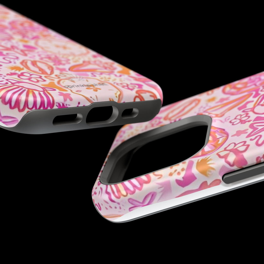 MagSafe Pink Clutter Iphone Case
