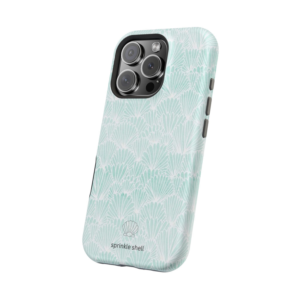MagSafe Teal Shell Iphone case