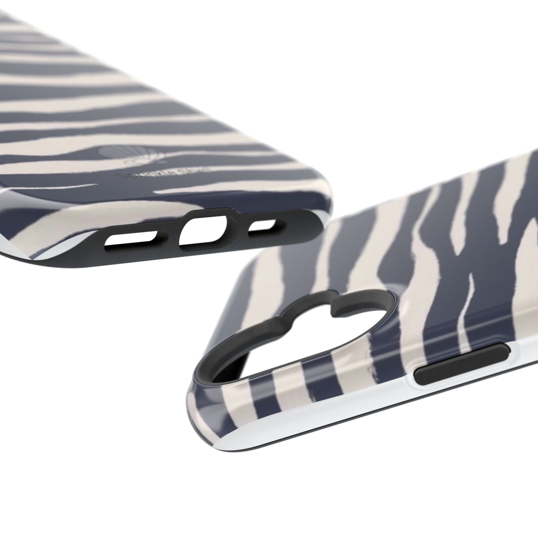 MagSafe Blue zebra print case