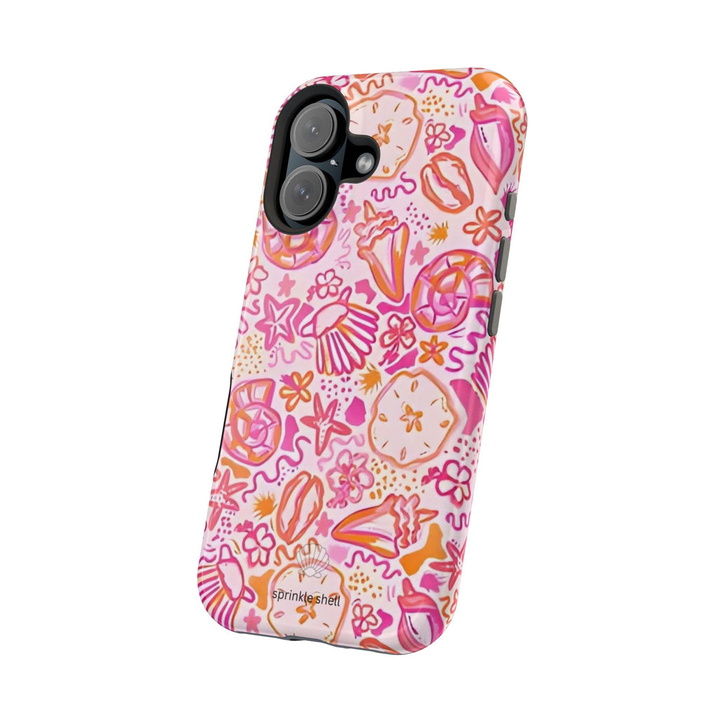 MagSafe Pink Clutter Iphone Case
