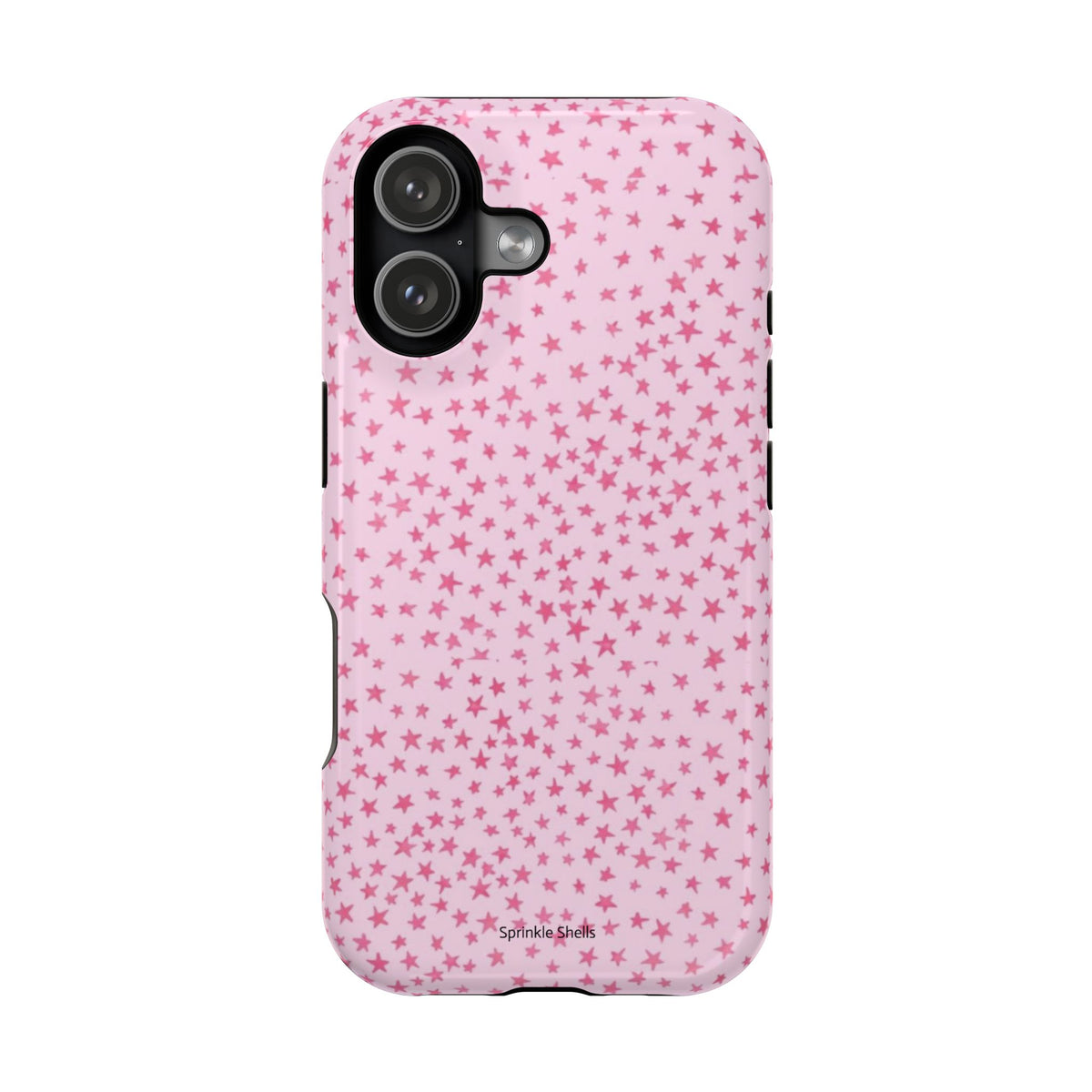 MagSafe mini pink stars case