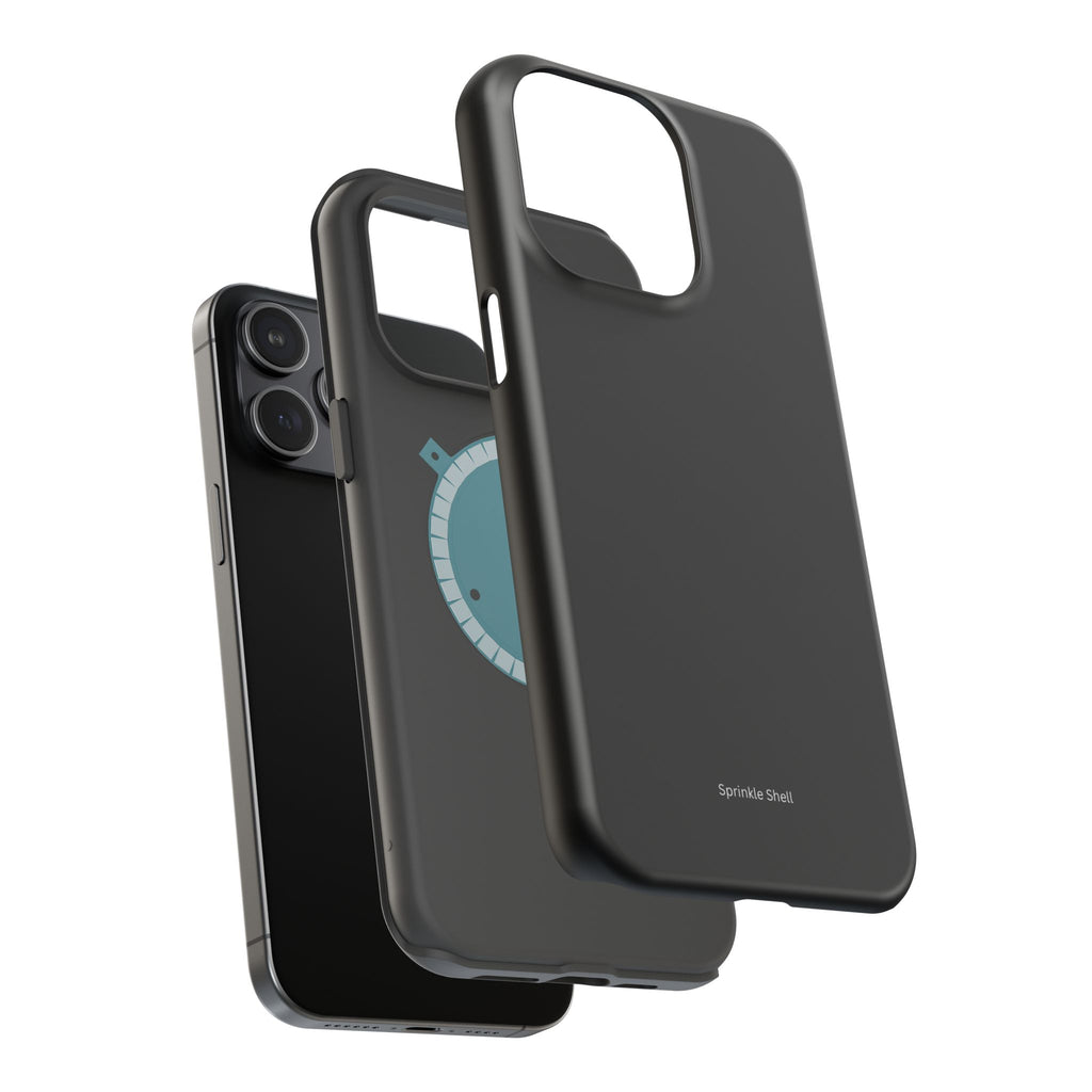 MagSafe Plain Black Iphone Case