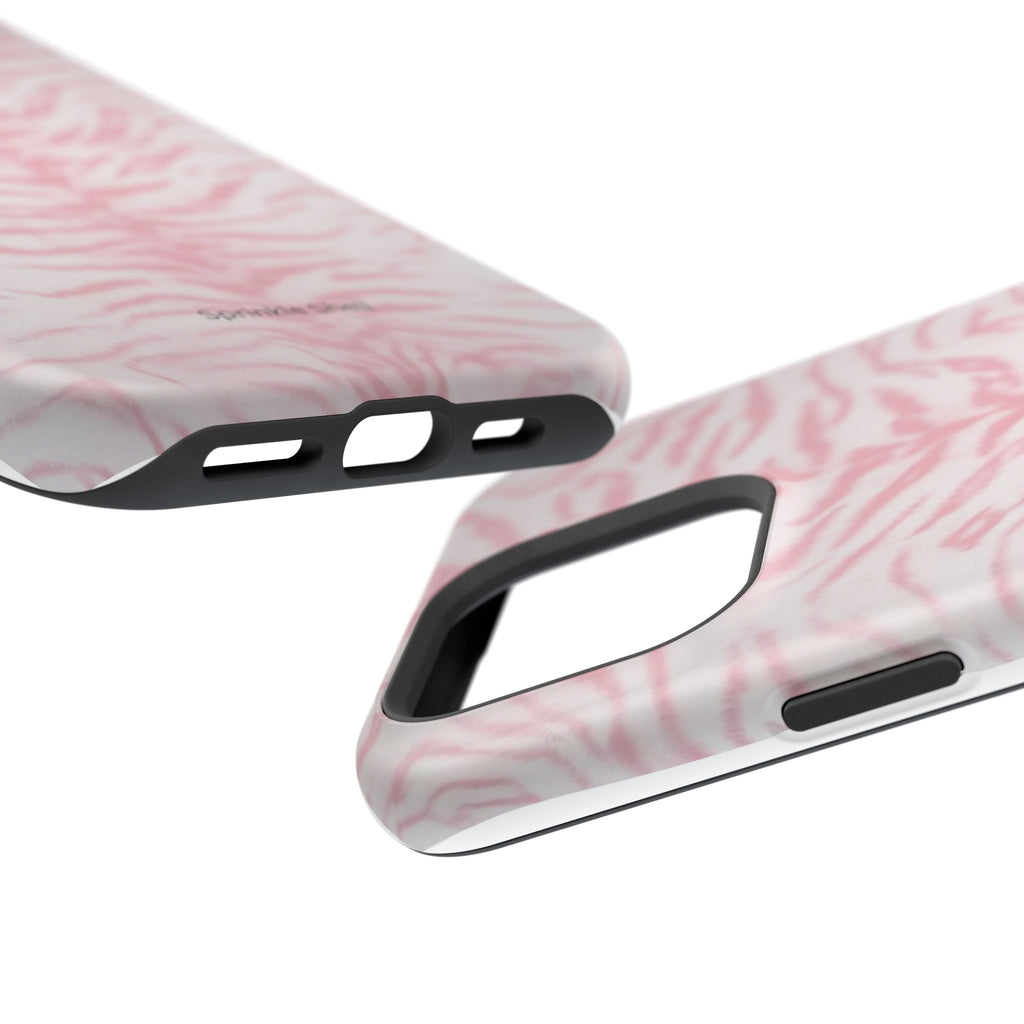 MagSafe Pink Zebra Print Iphone Case