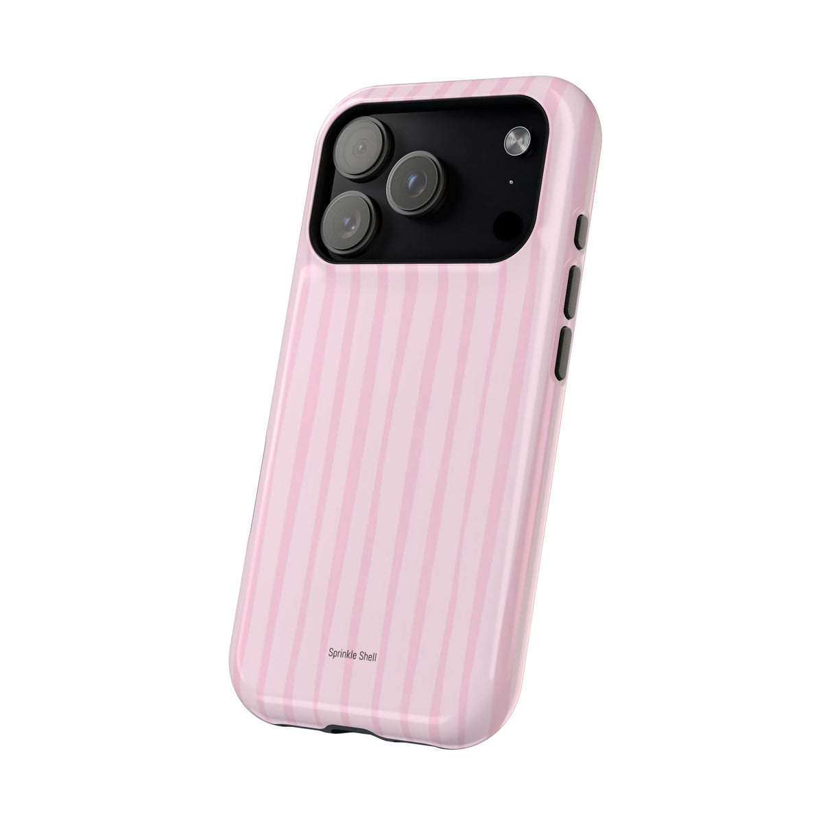 MagSafe pink uneven lines case