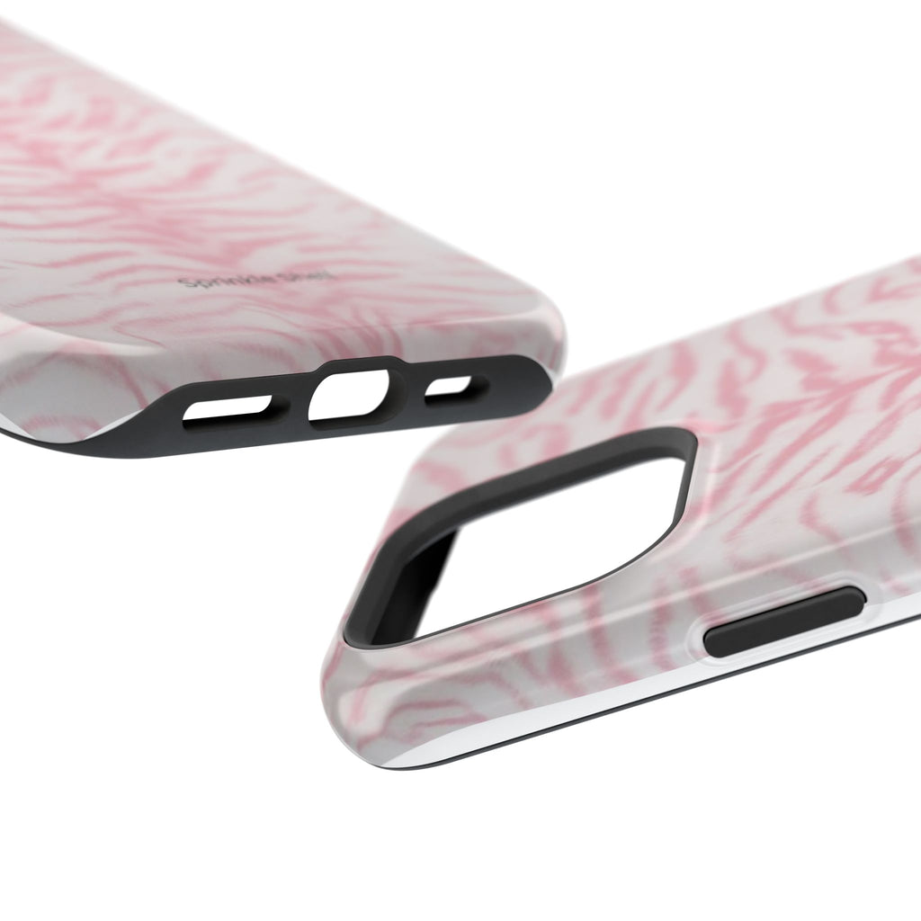 MagSafe Pink Zebra Print Iphone Case
