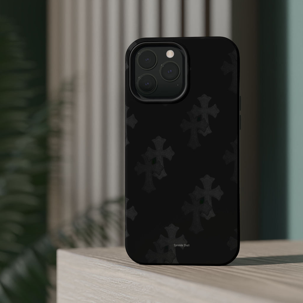 MagSafe black cross case