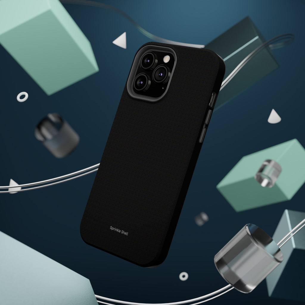 MagSafe Plain Black Iphone Case