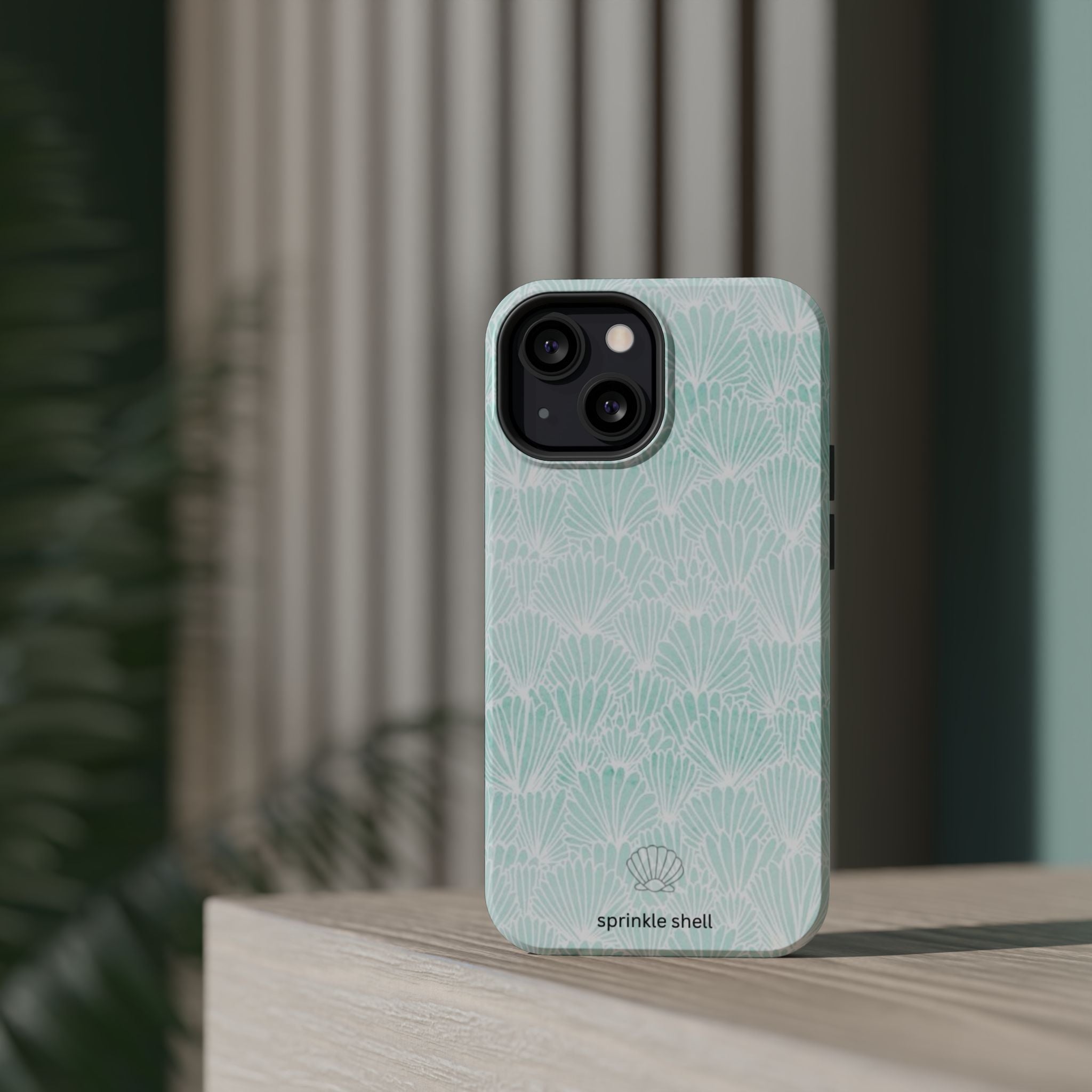 MagSafe Teal Shell Iphone case