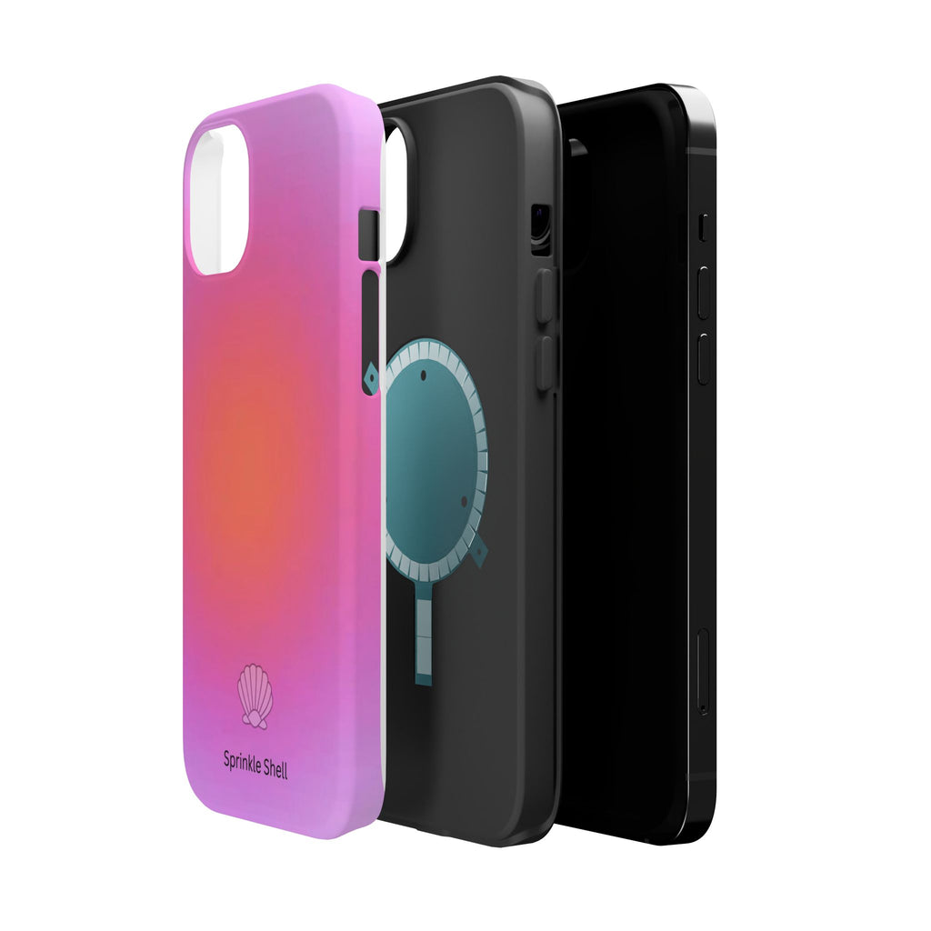 MagSafe sunset aura case