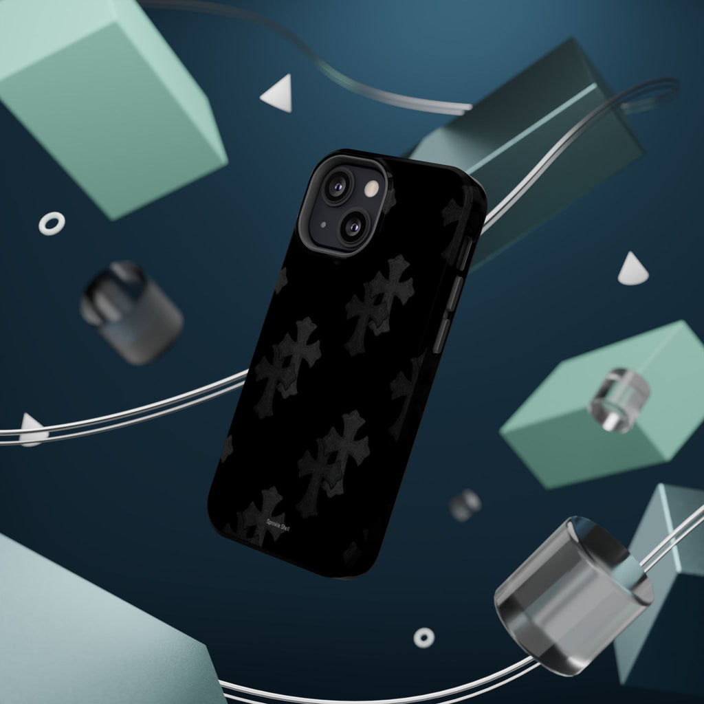 MagSafe black cross case
