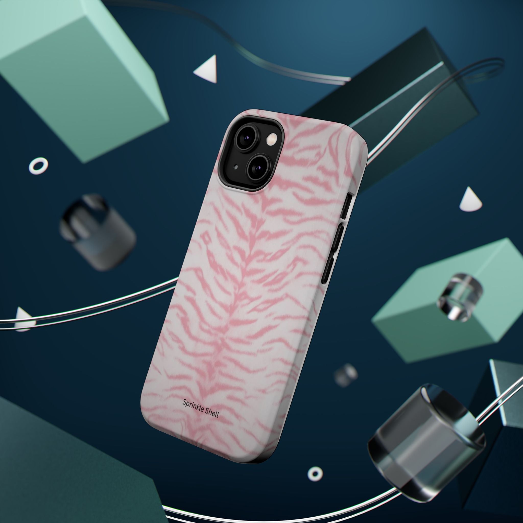 MagSafe Pink Zebra Print Iphone Case