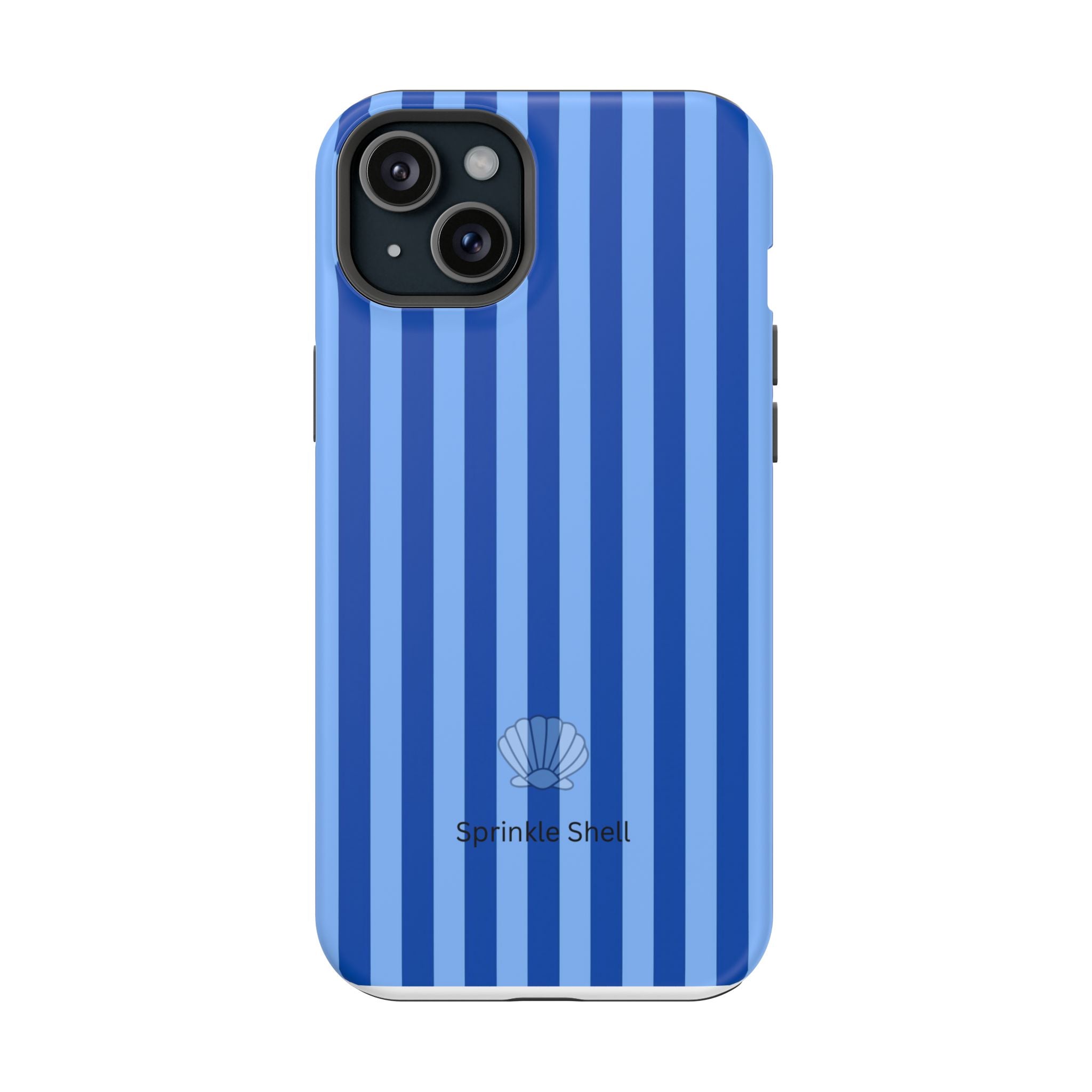 MagSafe blue striped case