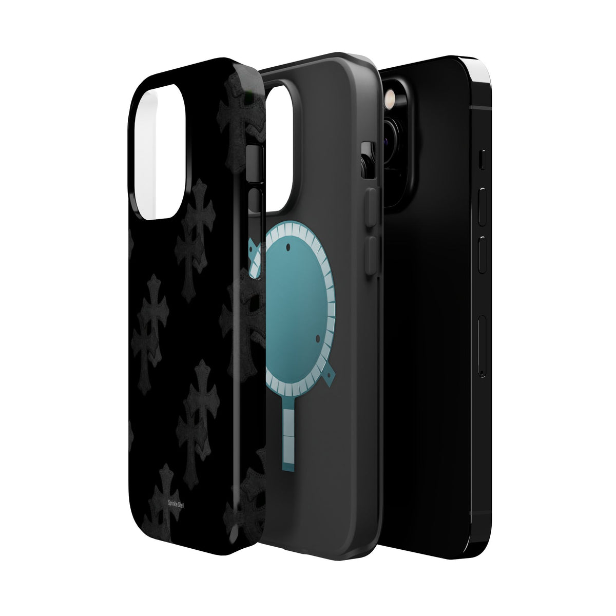 MagSafe black cross case
