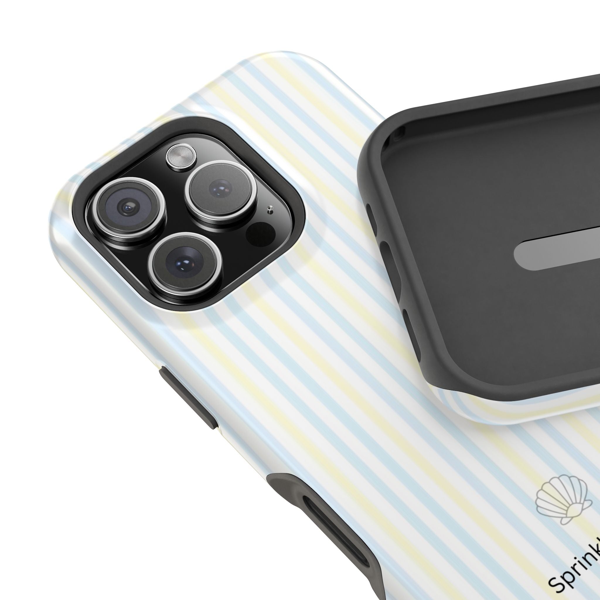 MagSafe Light Yellow And Blue Iphone Case