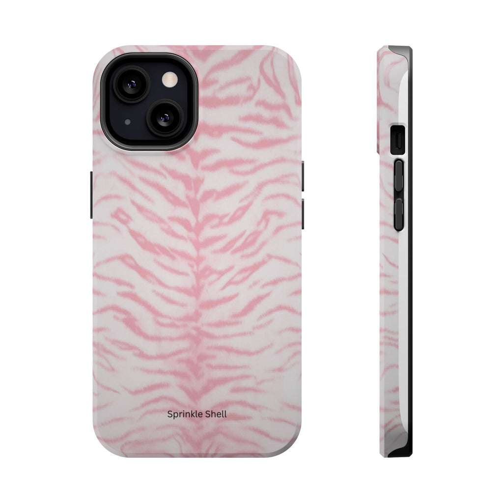 MagSafe Pink Zebra Print Iphone Case