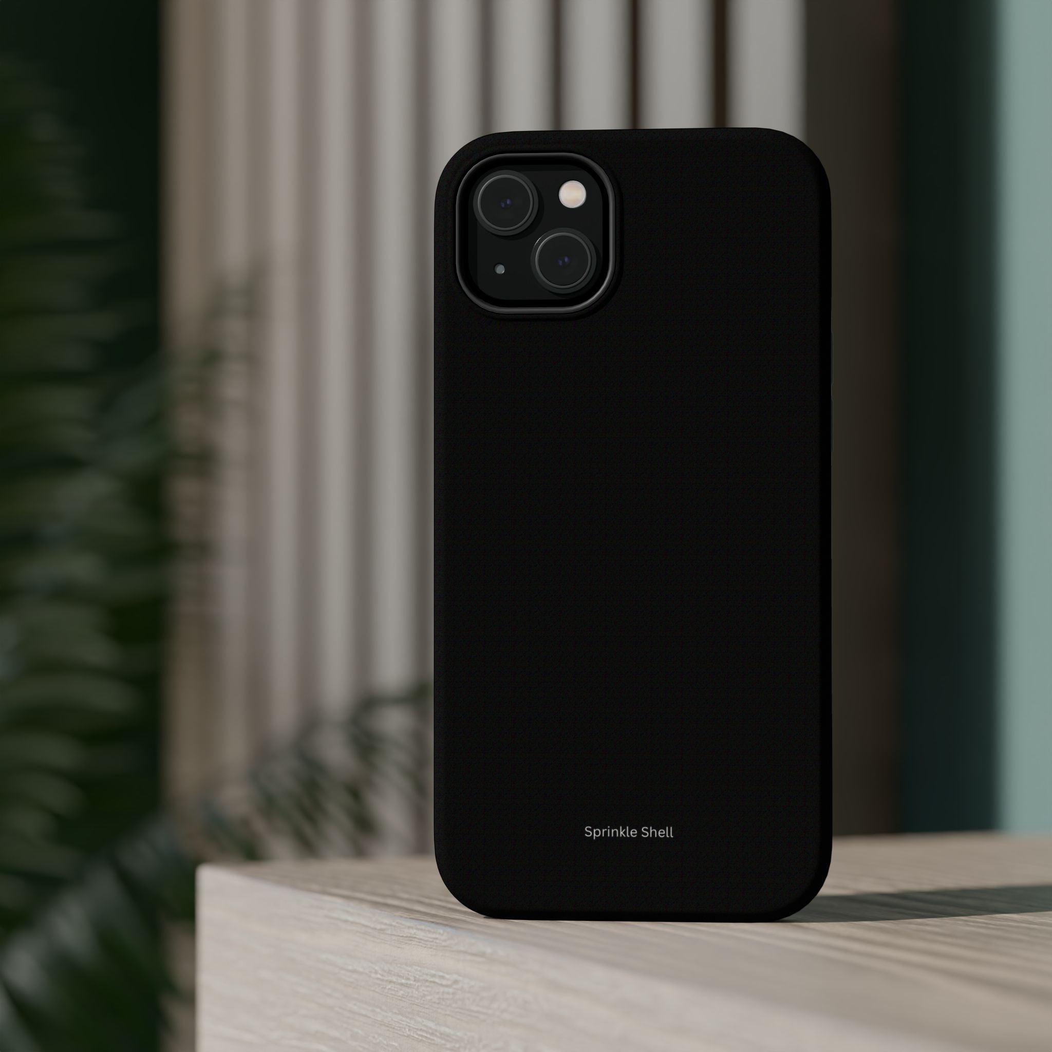 MagSafe Plain Black Iphone Case