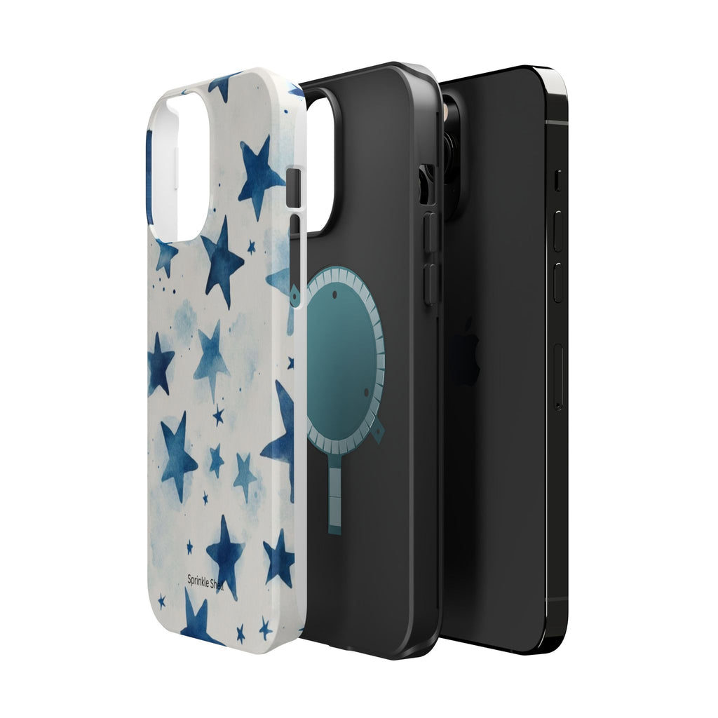 MagSafe Blue Stars iPhone Case