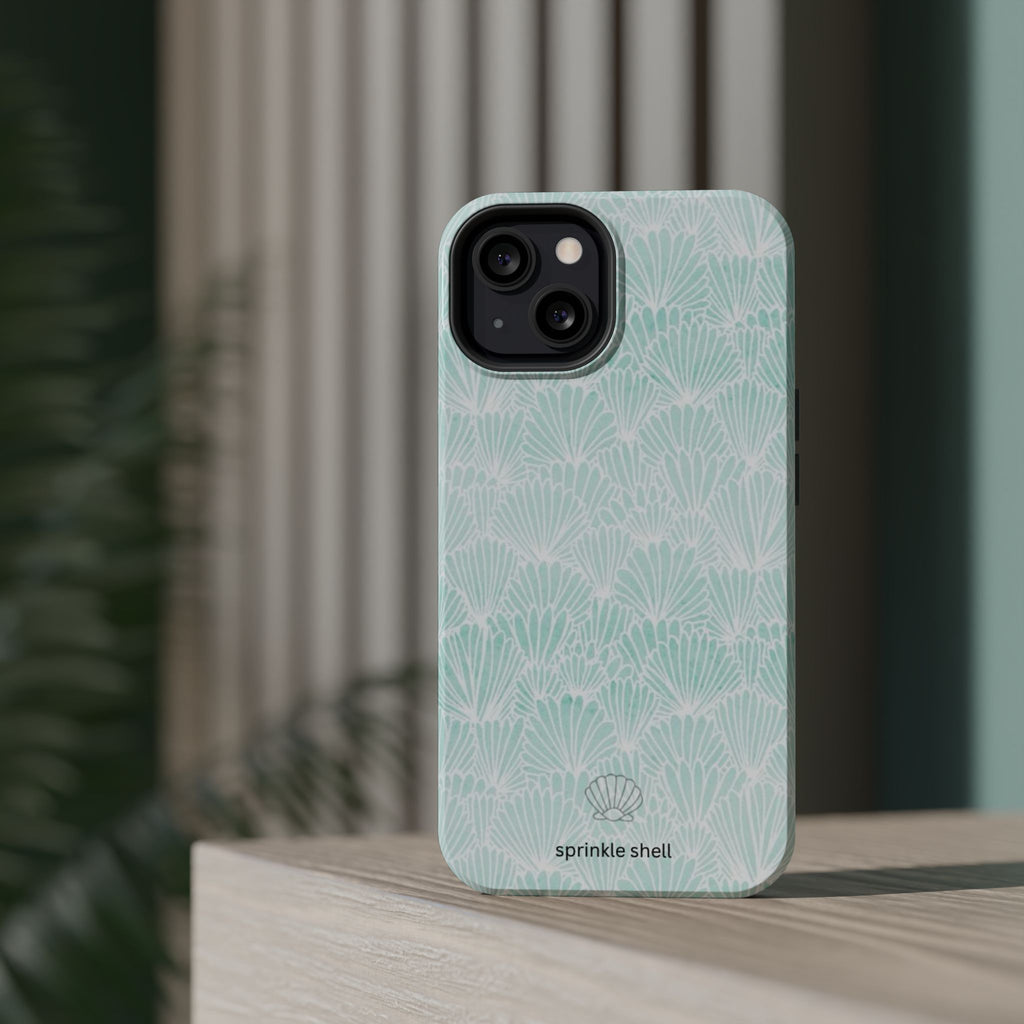 MagSafe Teal Shell Iphone case