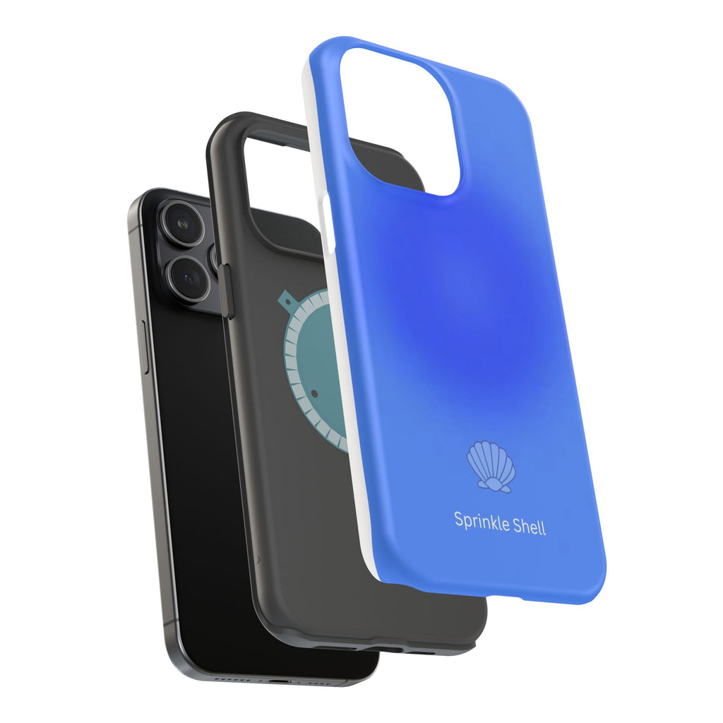 MagSafe blue aura case