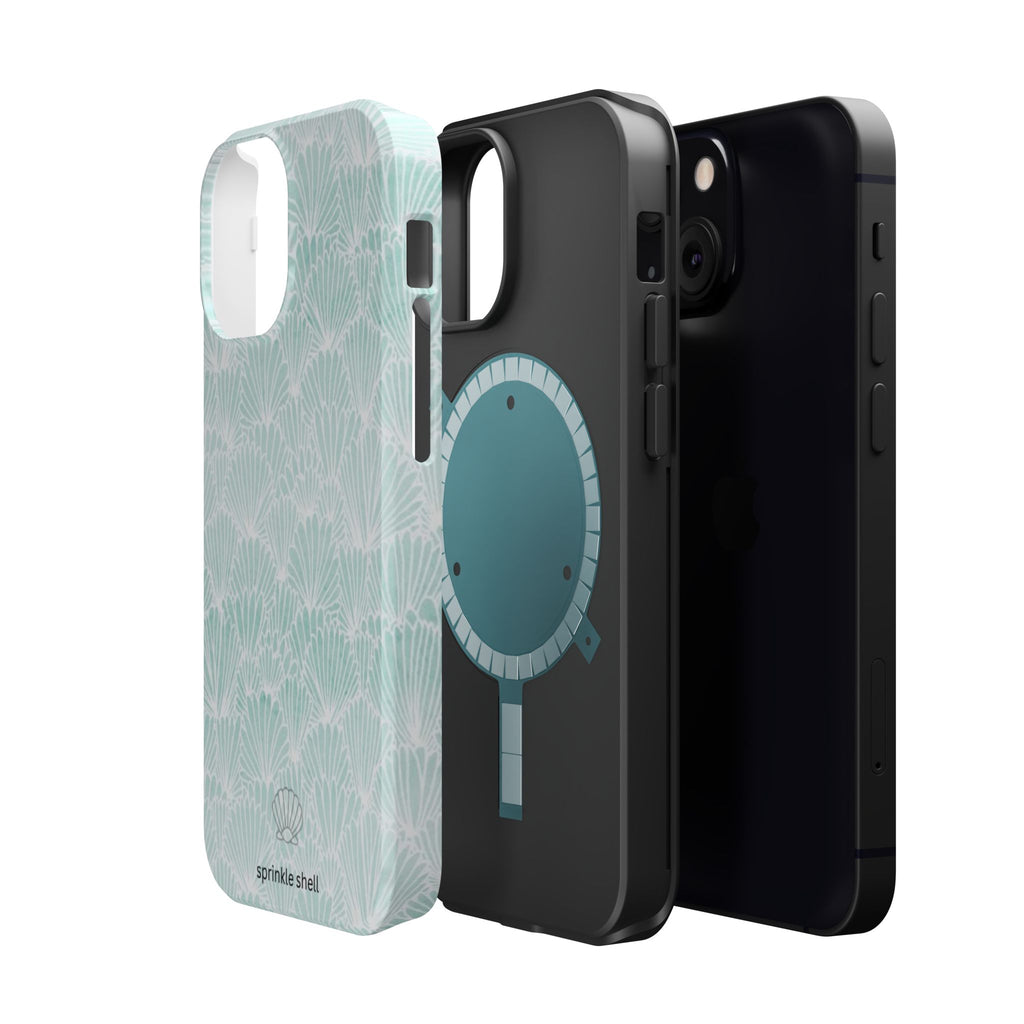 MagSafe Teal Shell Iphone case