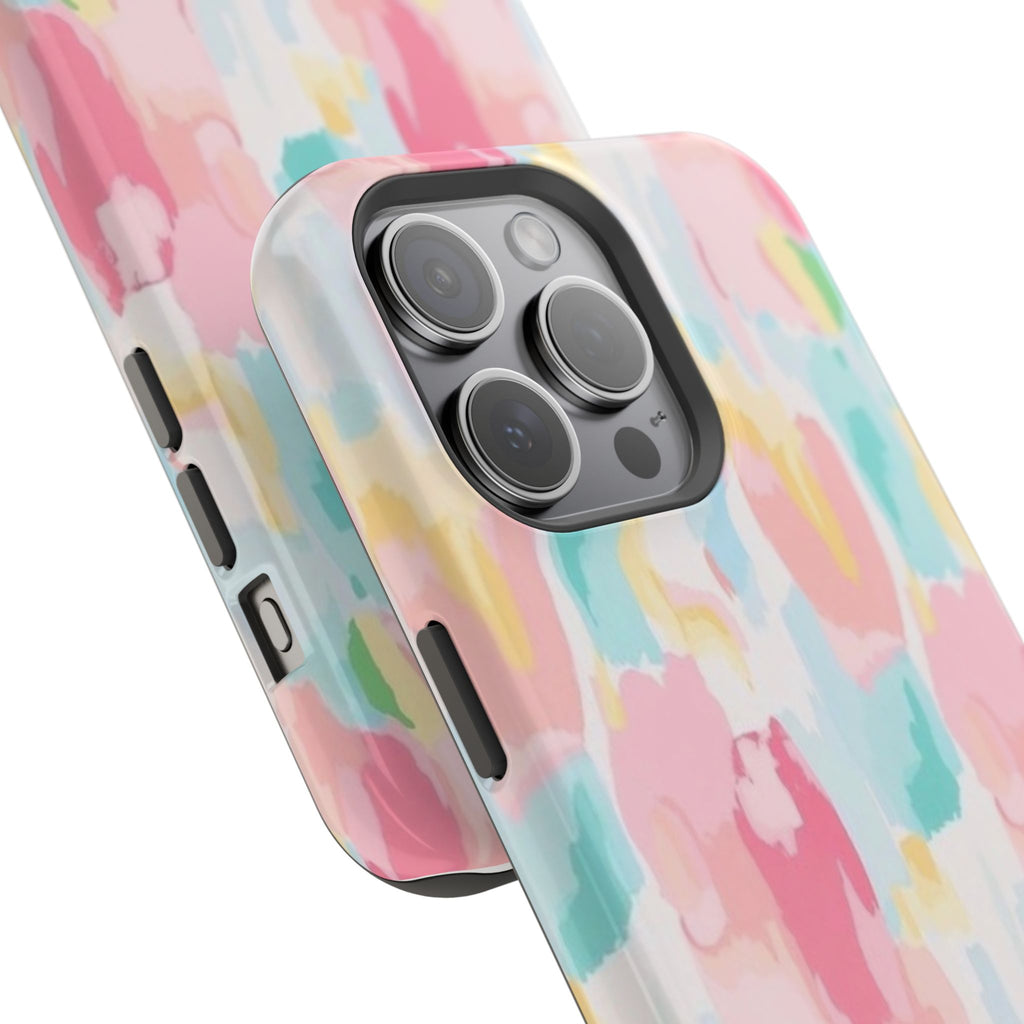 MagSafe cute colorful paint case