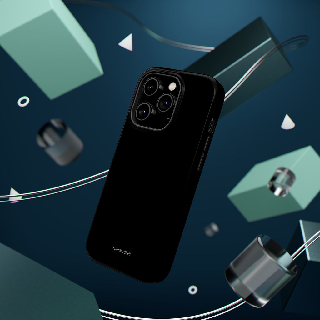 MagSafe Plain Black Iphone Case
