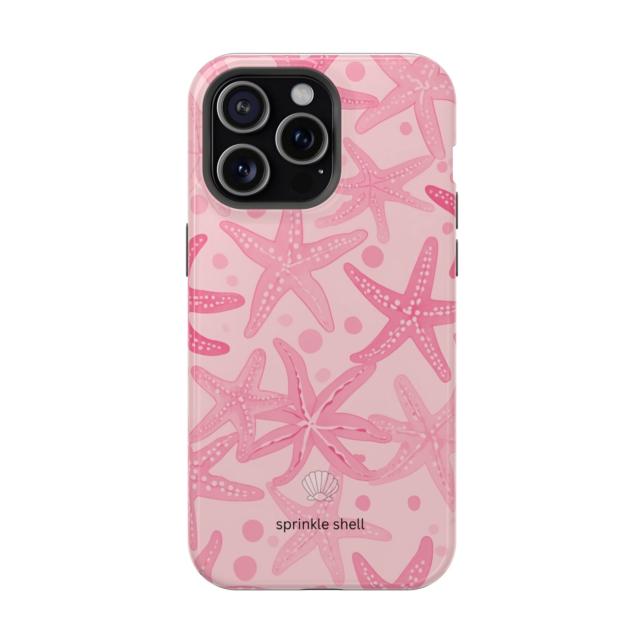MagSafe Pink Starfish Iphone Case
