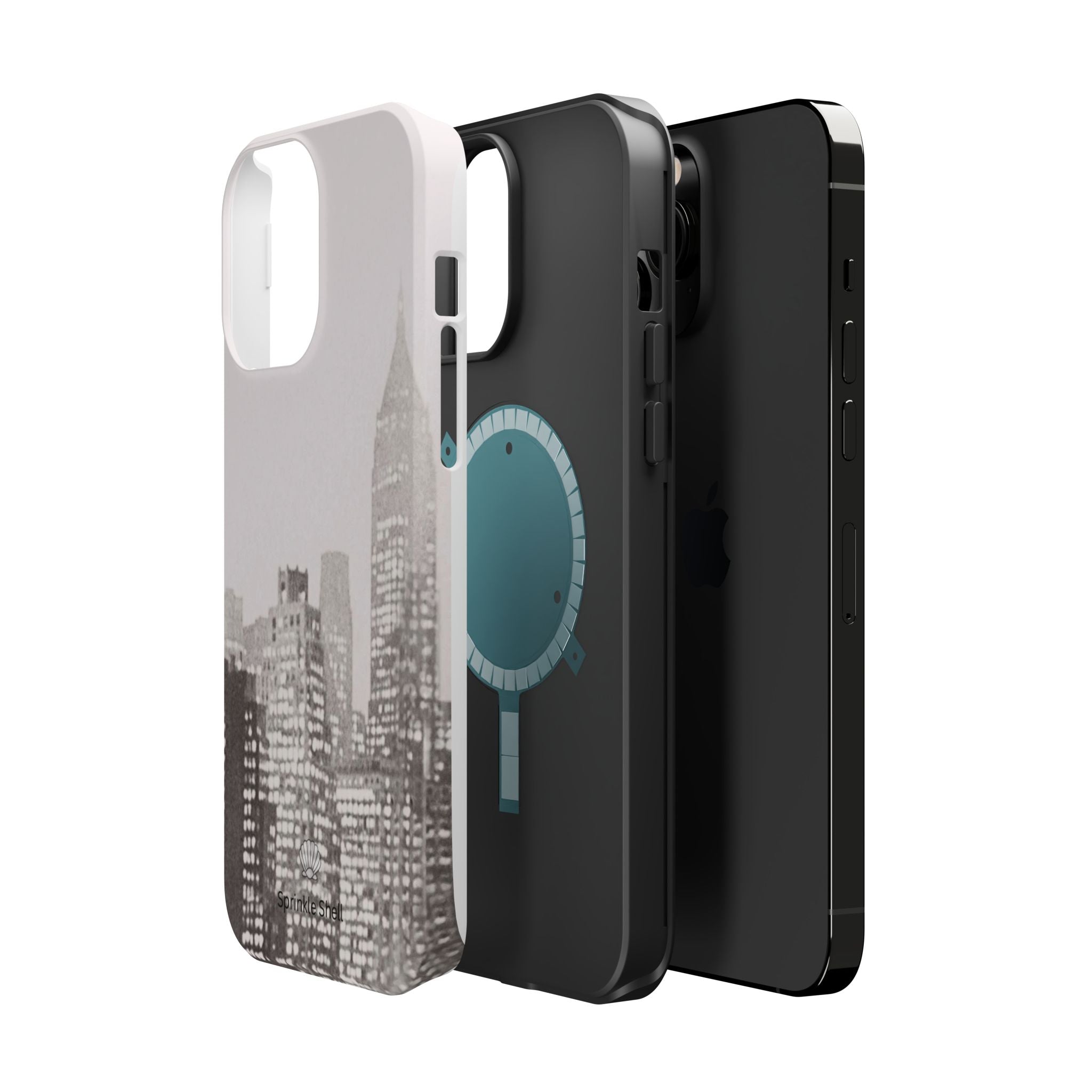 MagSafe city buildings case
