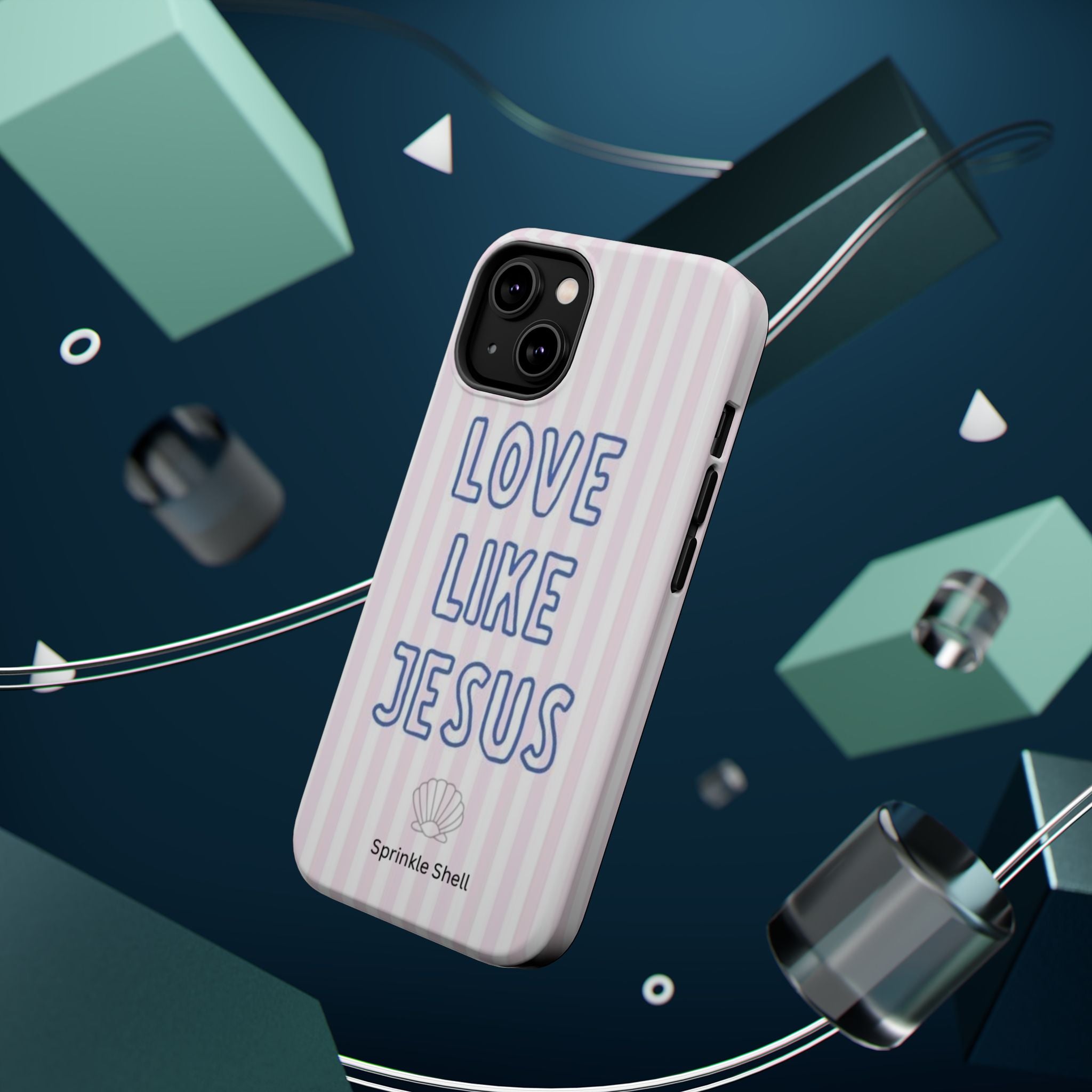 MagSafe Love Like Jesus iphone case