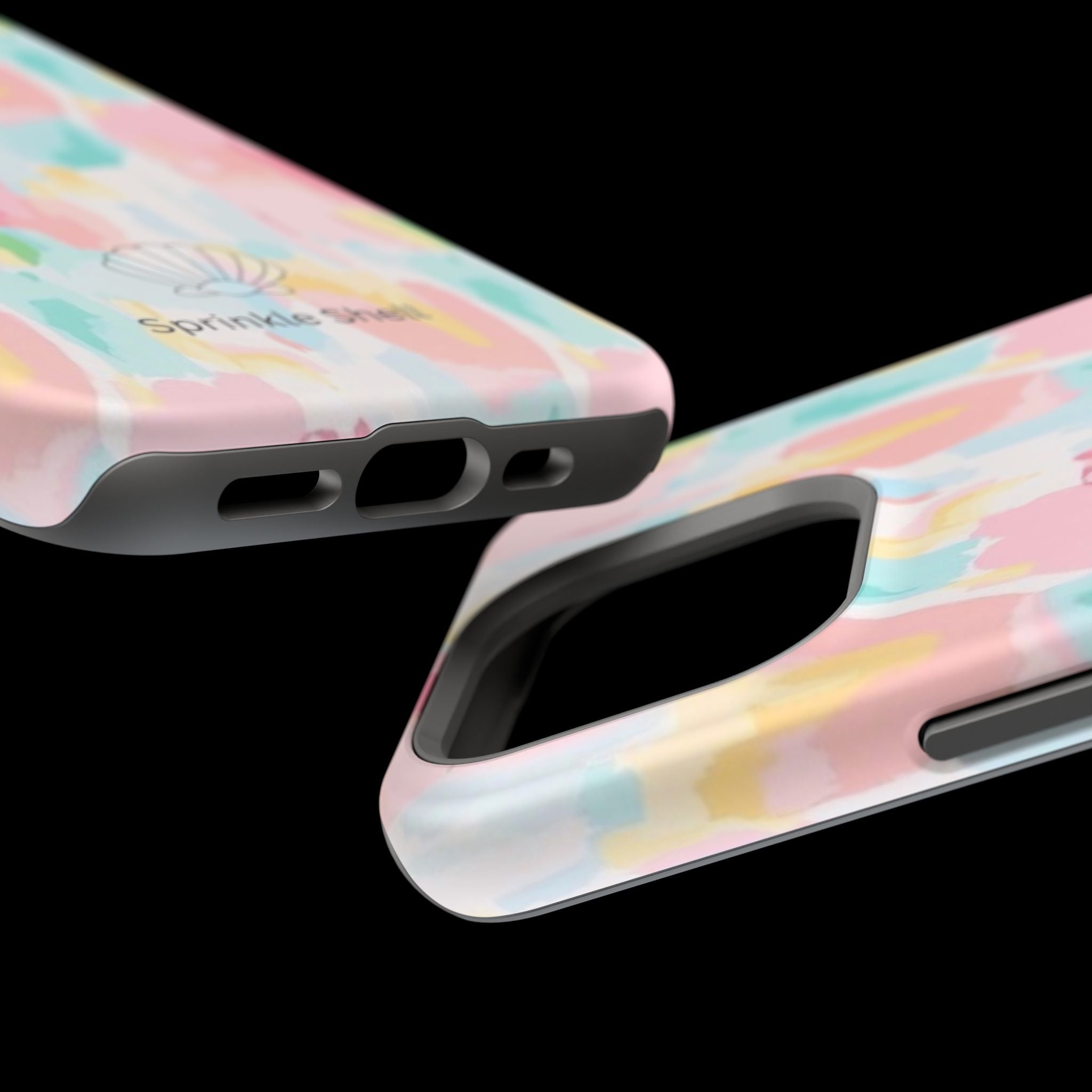 MagSafe cute colorful paint case