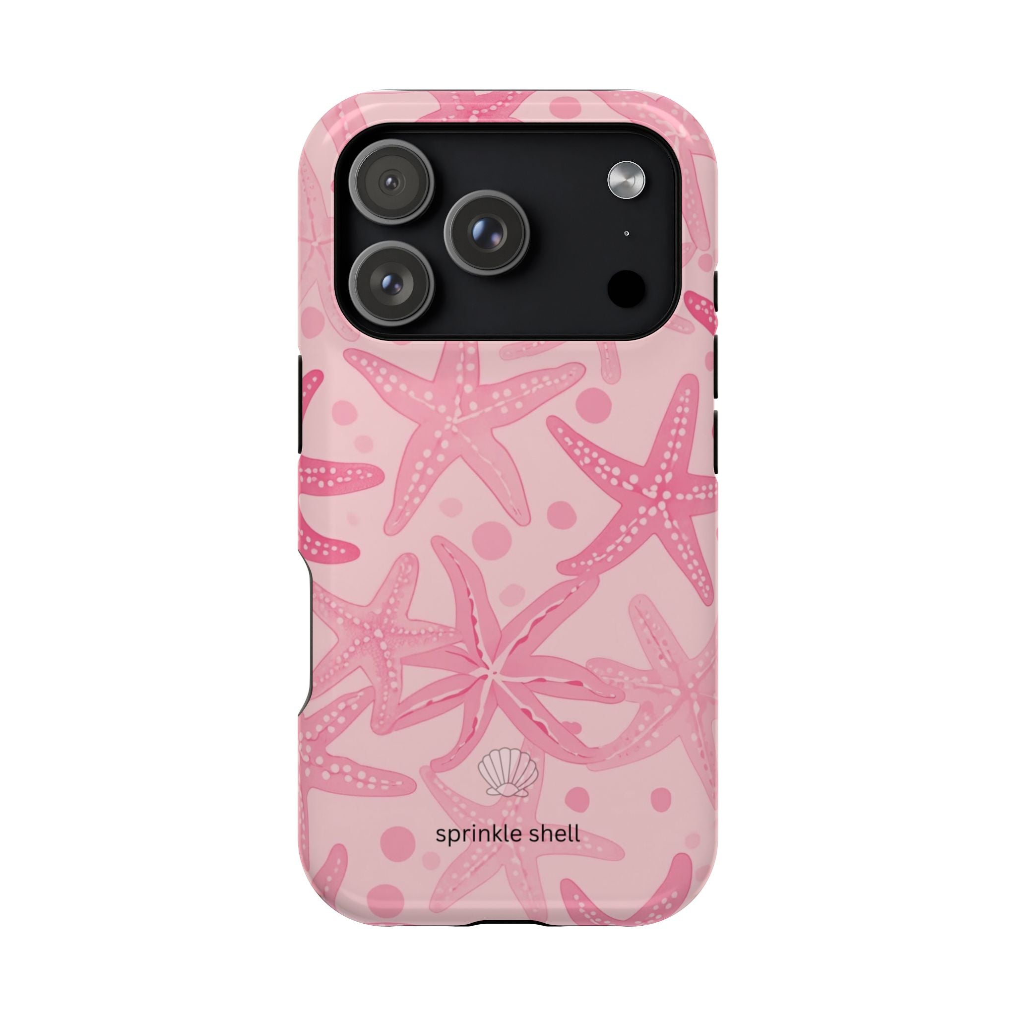 MagSafe Pink Starfish Iphone Case