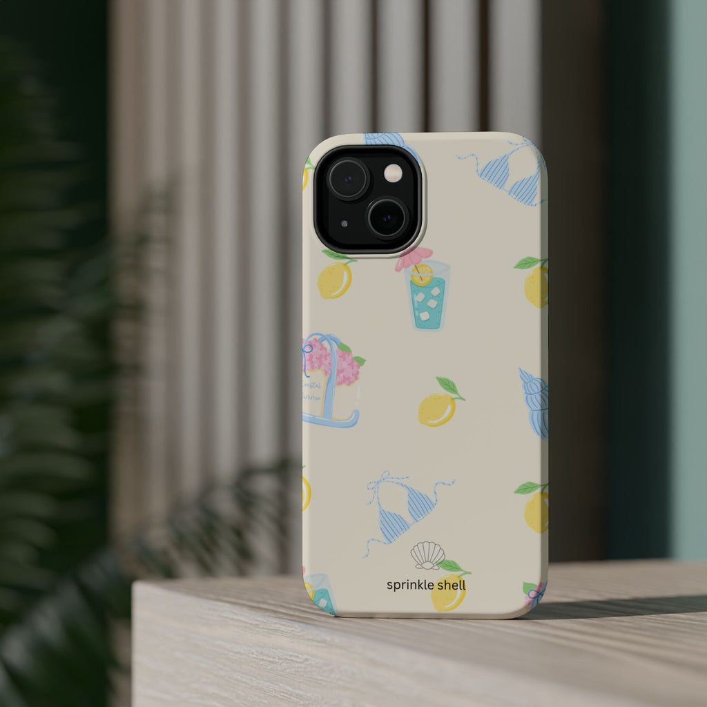 MagSafe Lemonade Iphone case