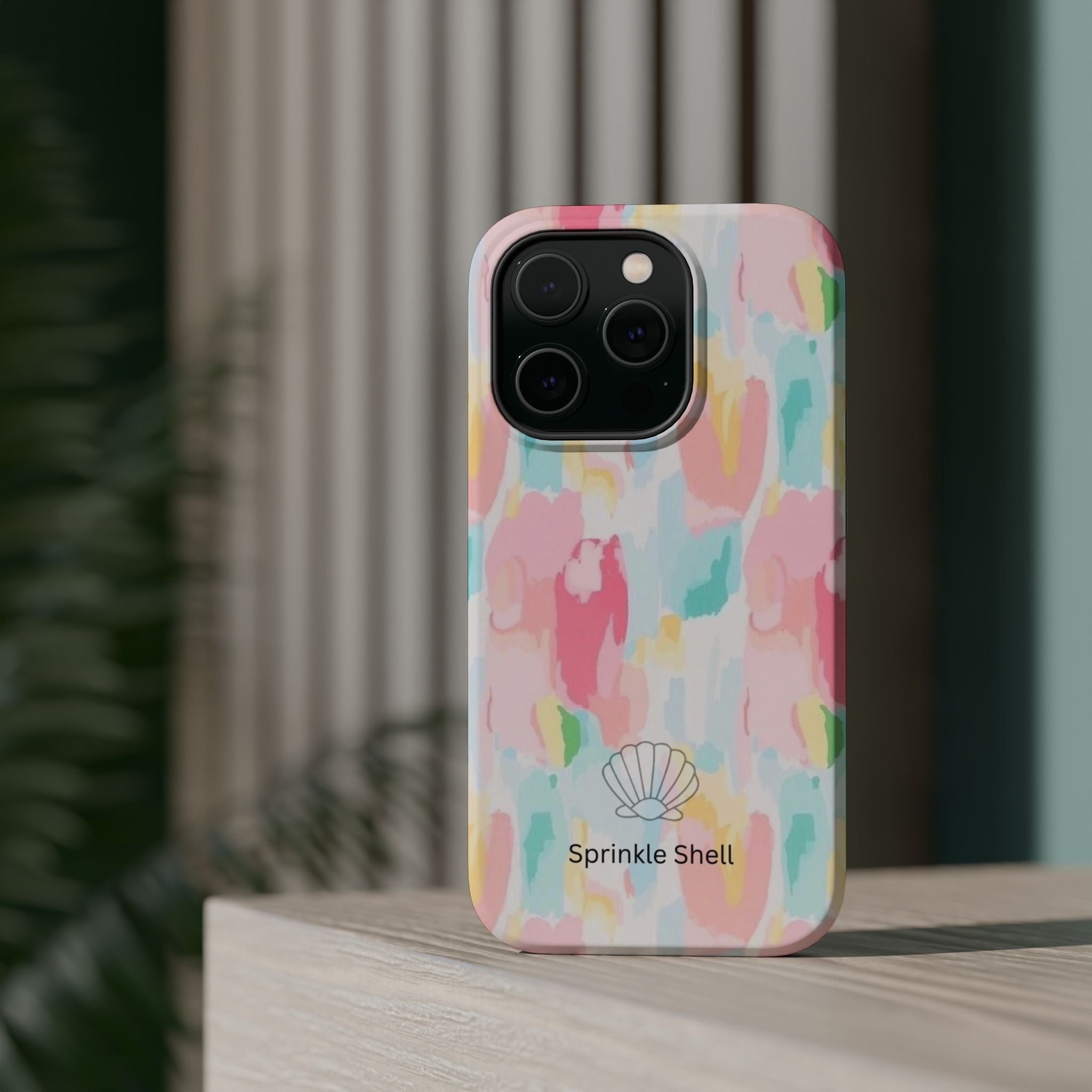 MagSafe cute colorful paint case