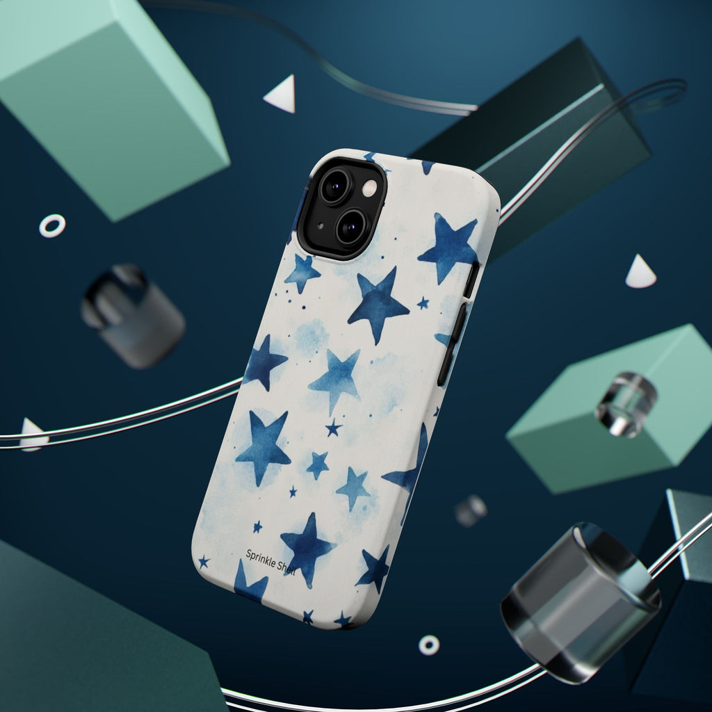 MagSafe Blue Stars iPhone Case