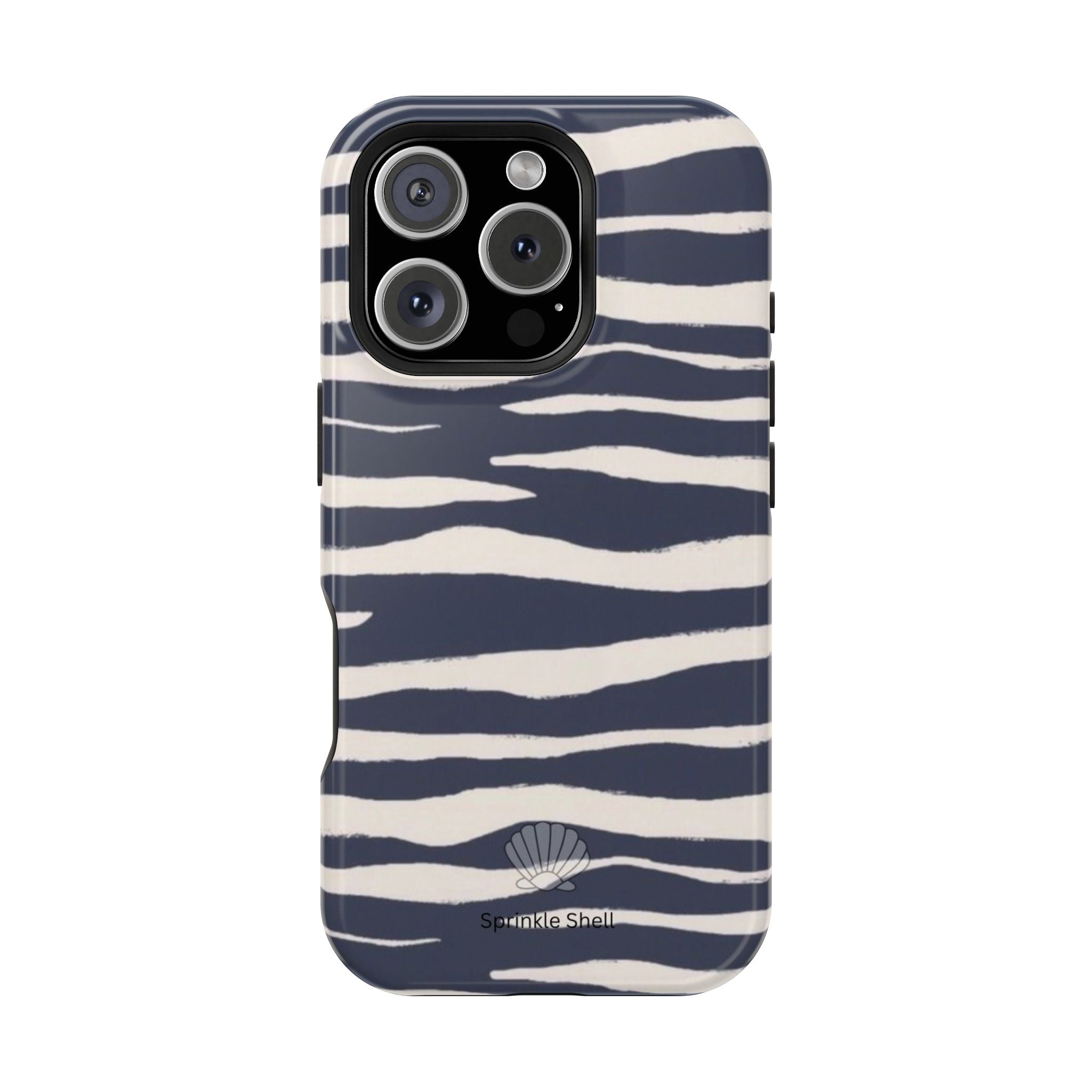 MagSafe Blue zebra print case