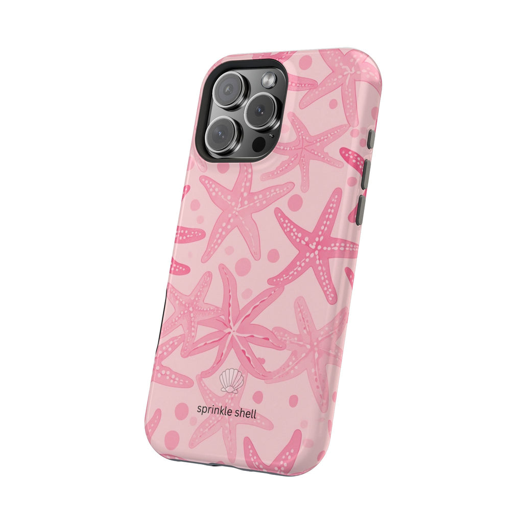 MagSafe Pink Starfish Iphone Case