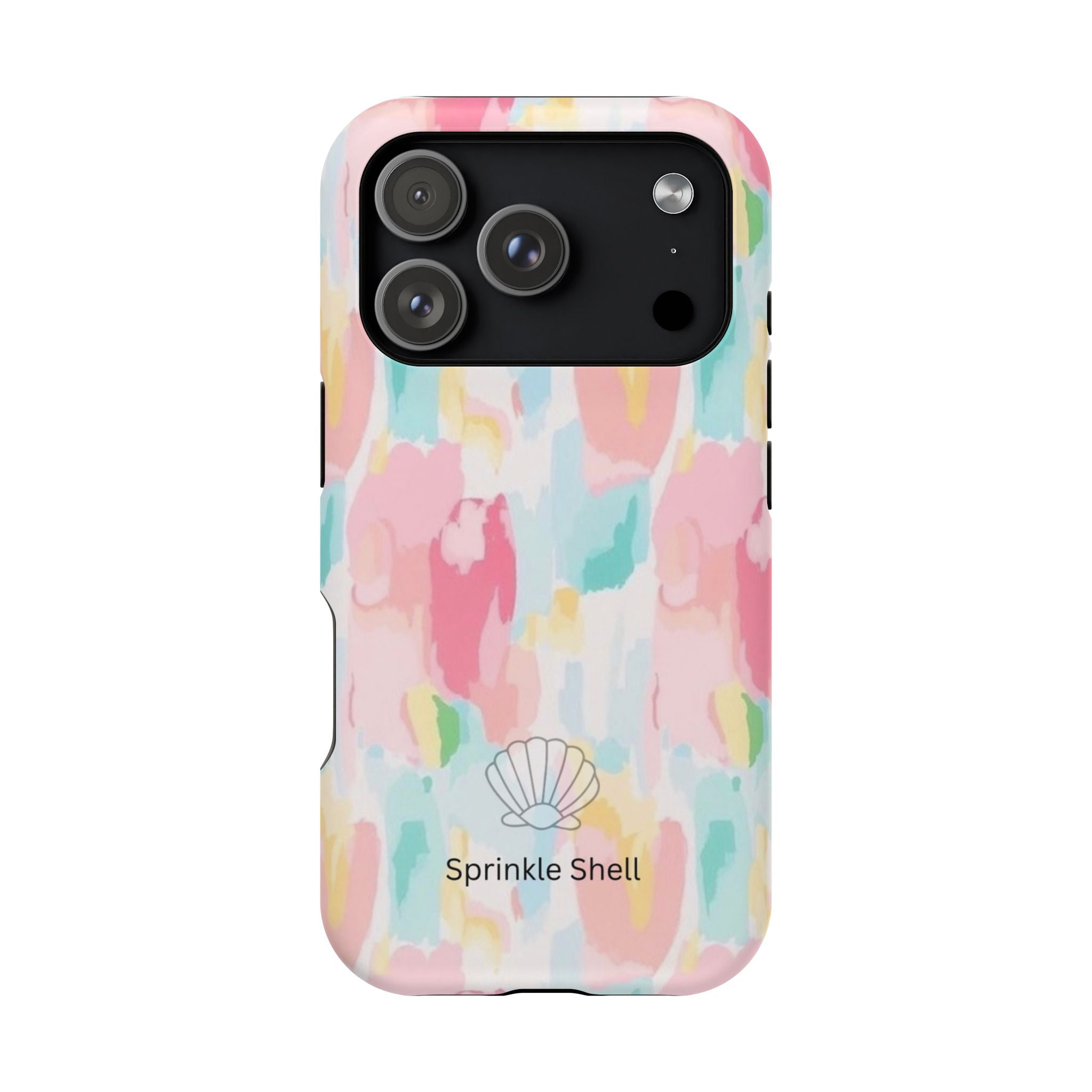 MagSafe cute colorful paint case