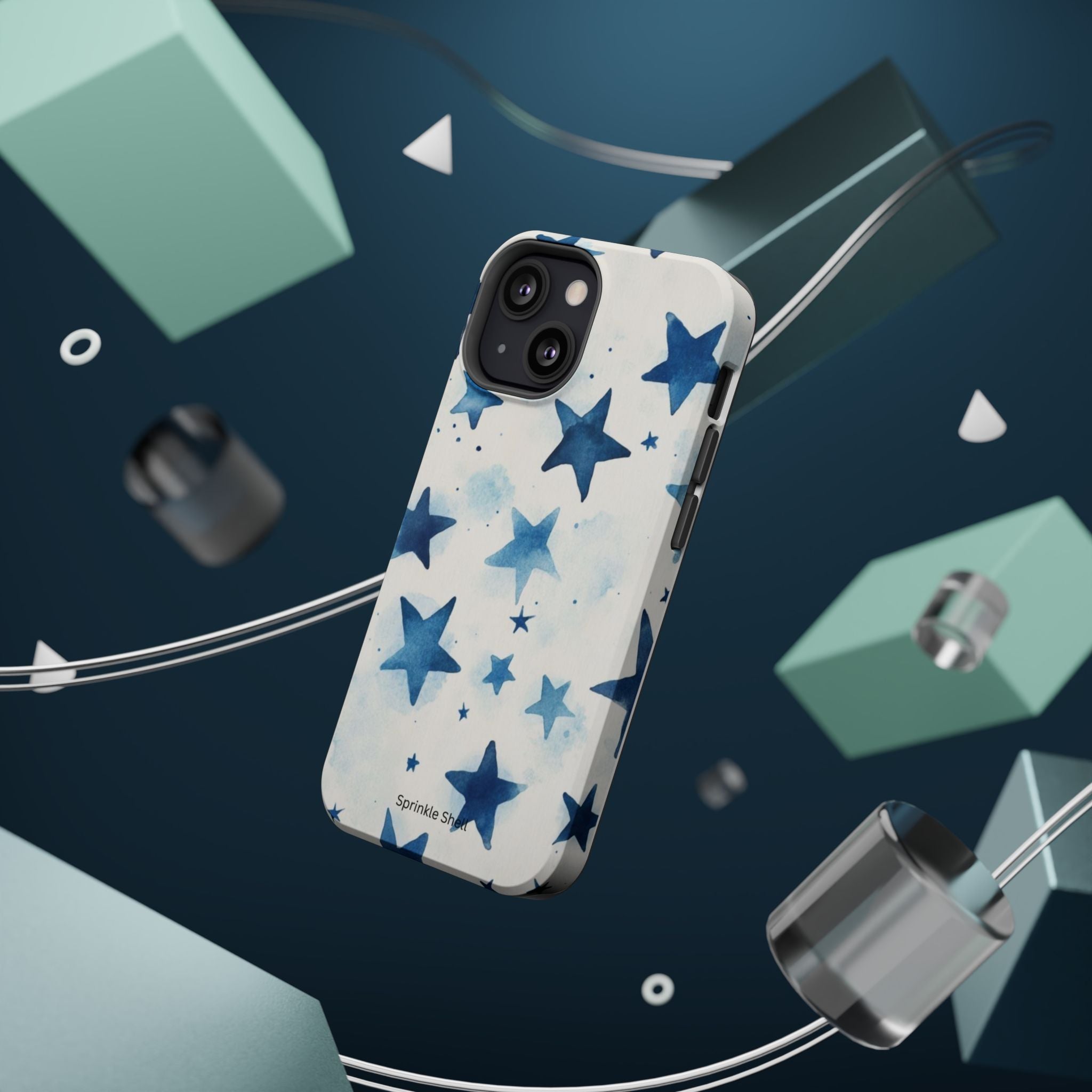 MagSafe Blue Stars iPhone Case